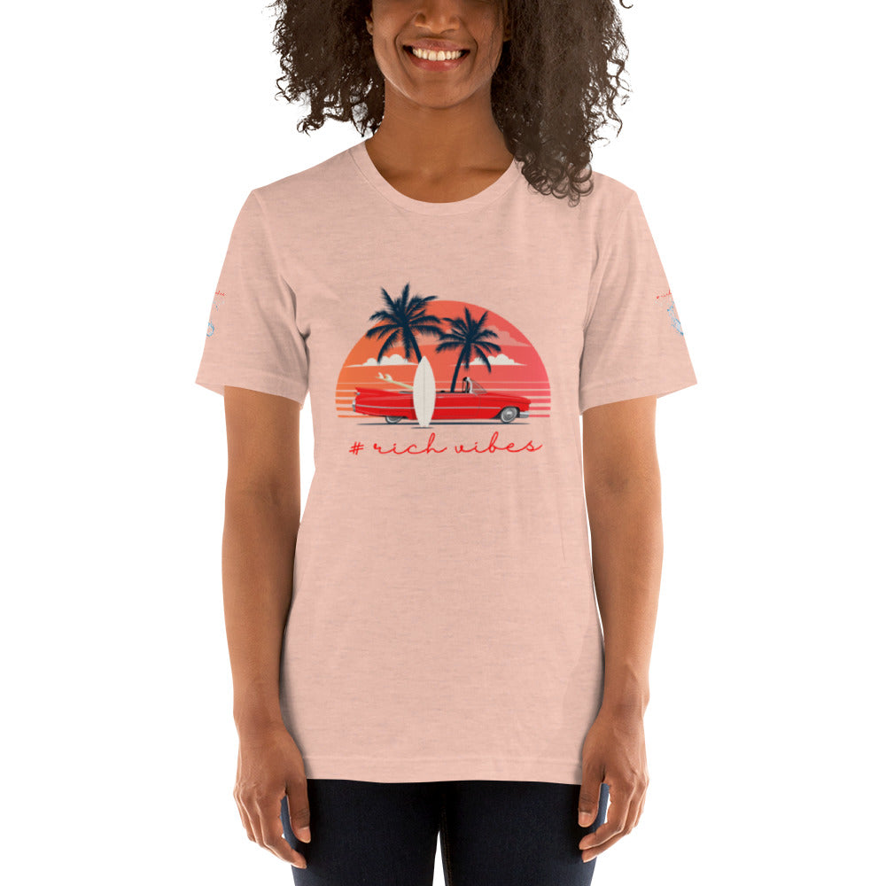 RV5 RR Surfs Up Sunset Classic Pastel - Unisex t-shirt