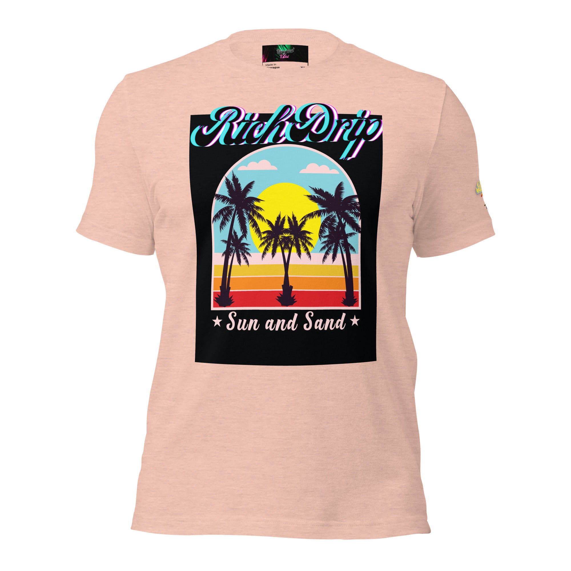 Rich Drip RR Golden Beach Sun and Sand - Unisex t-shirt