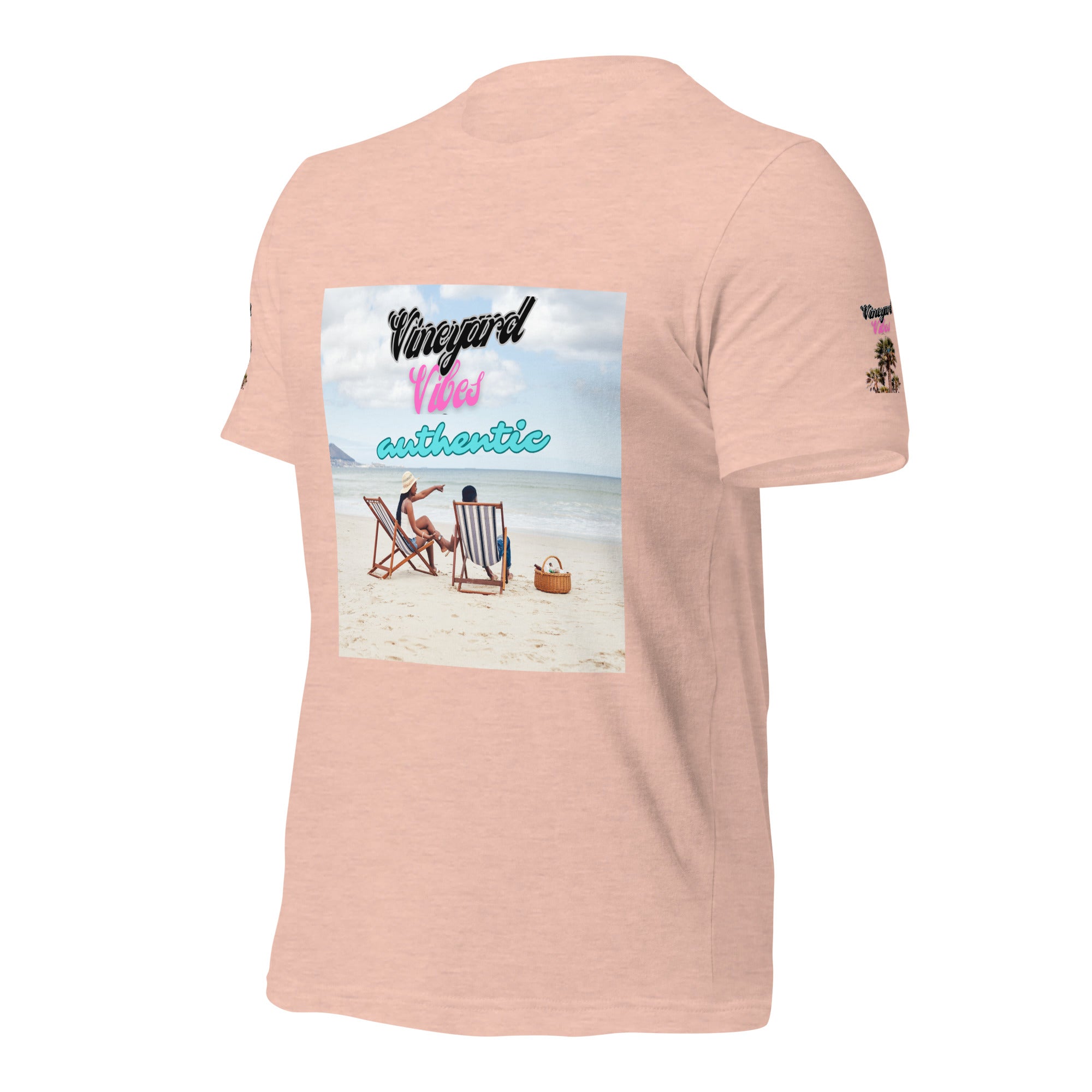 Vineyard Vibes Authentic Beach Front Good Vibes - Unisex t-shirt