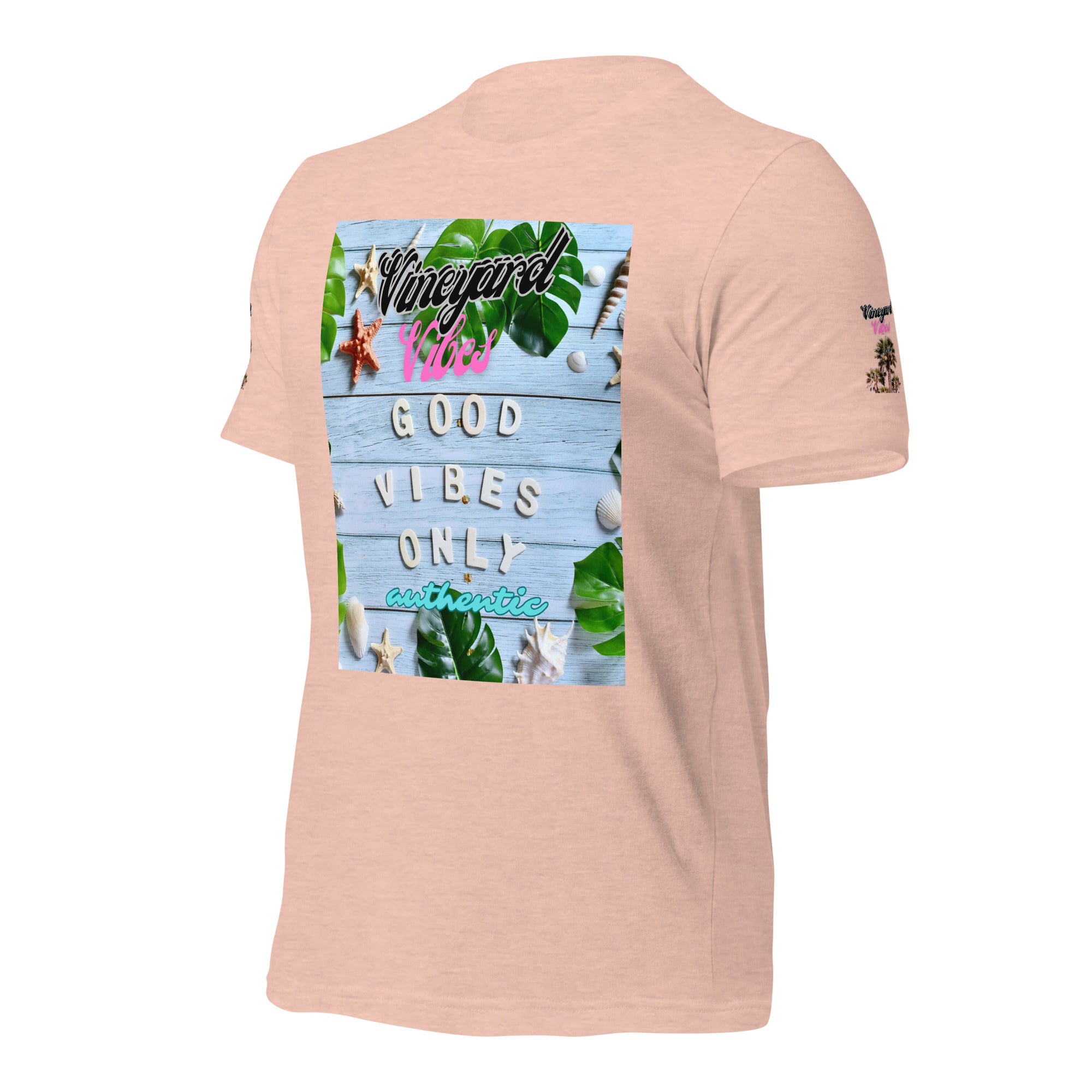 Vineyard Vibes Green Leaf Good Vibes 1.0 - Unisex t-shirt