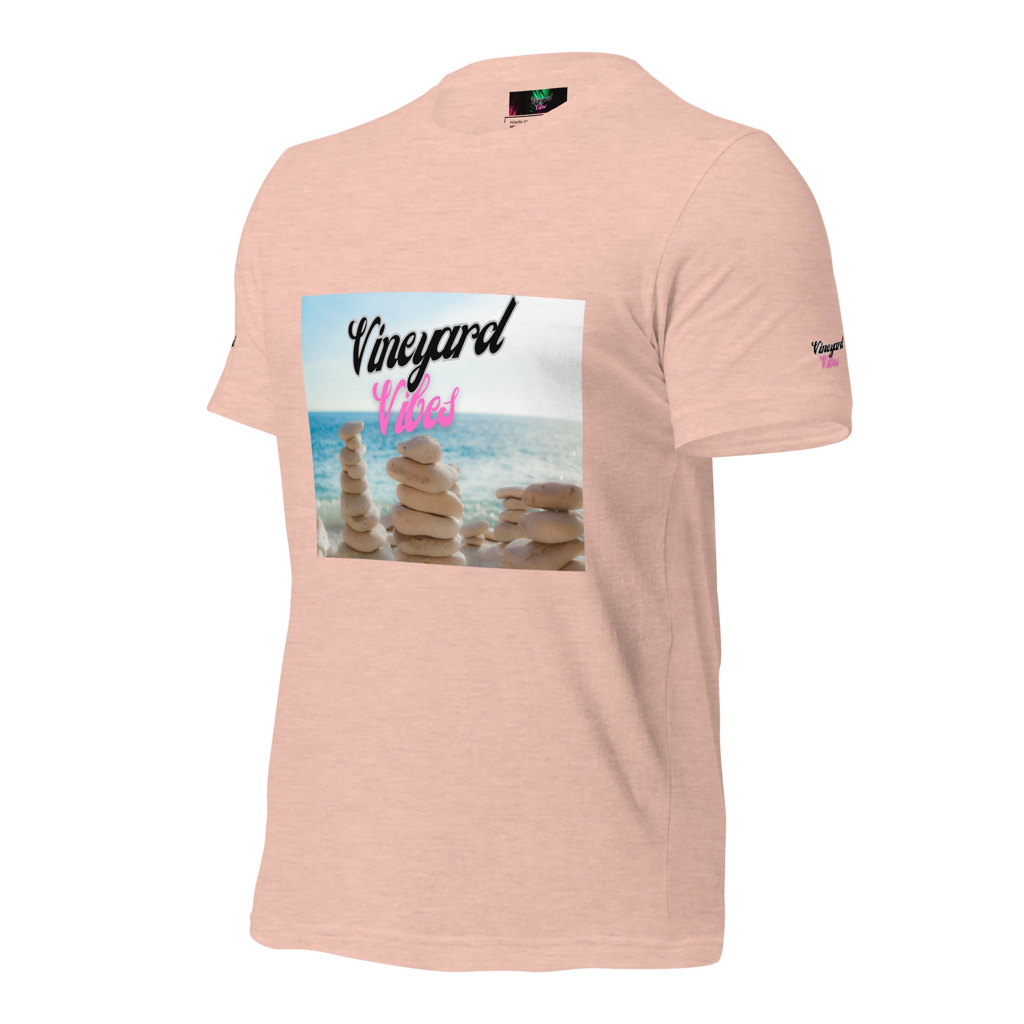 Vineyard Vibes Zen Stones Pastel - Unisex t-shirt