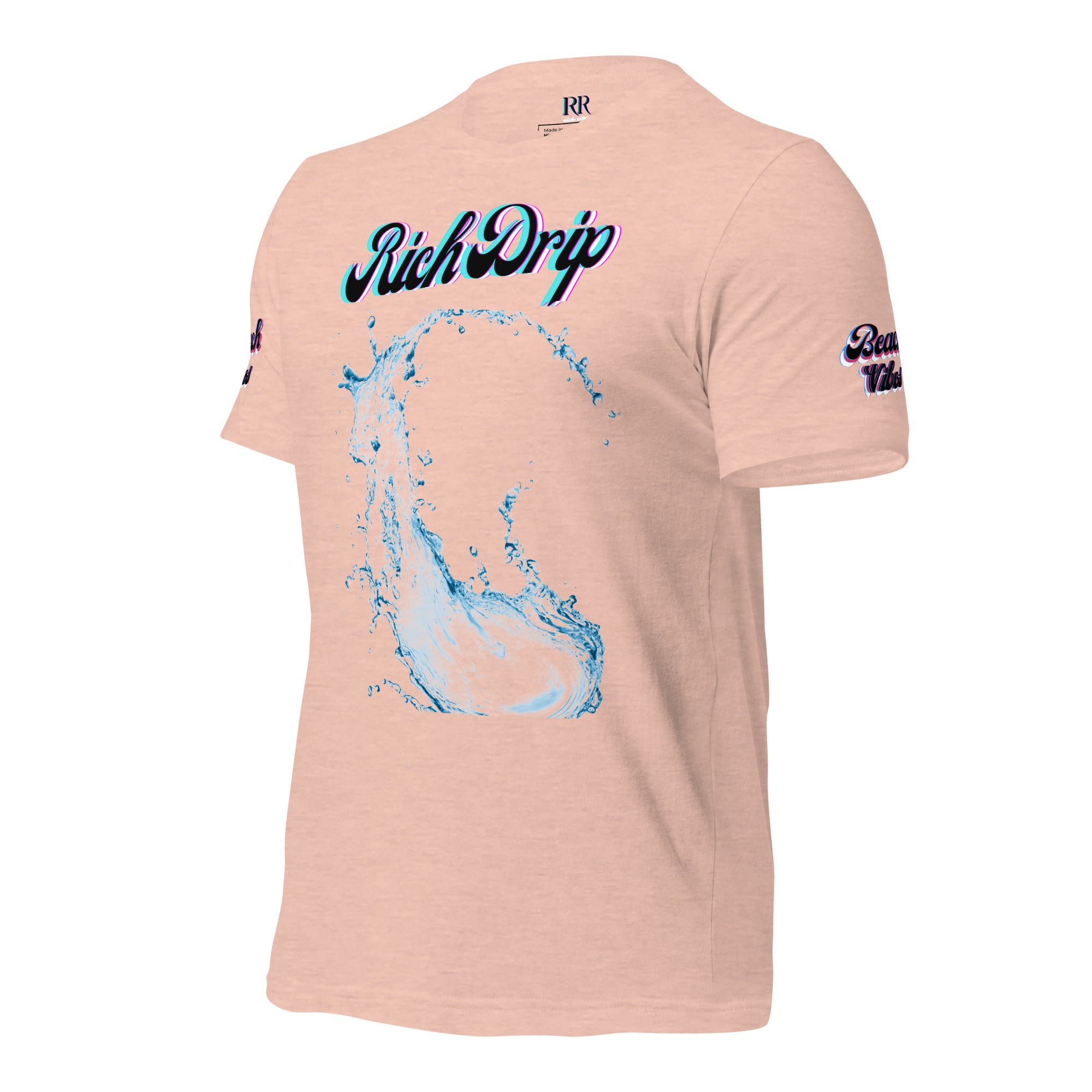 Rich Vibes RR Beach Rich Drip 2.0 - Unisex t-shirt
