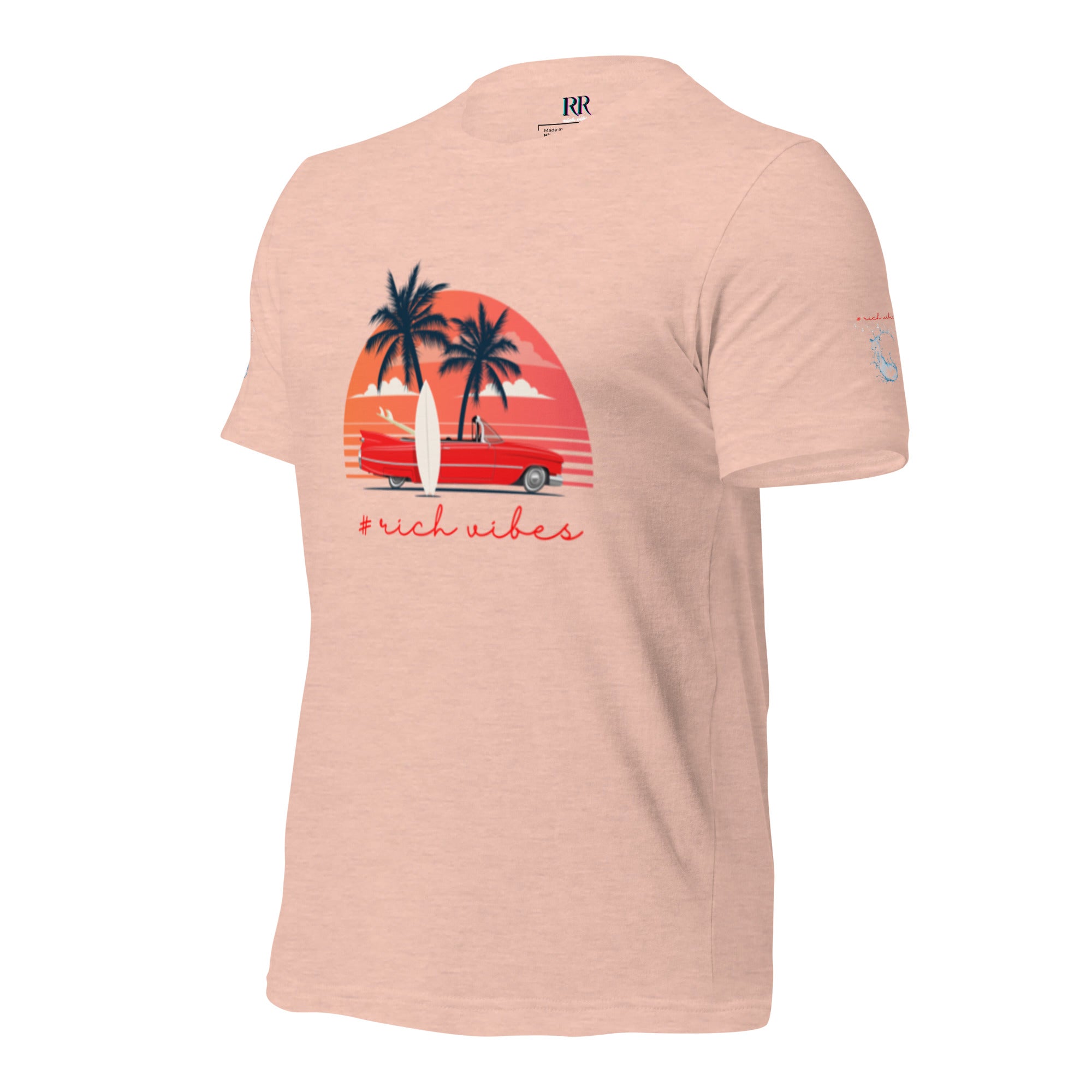 RV5 RR Surfs Up Sunset Classic Pastel - Unisex t-shirt