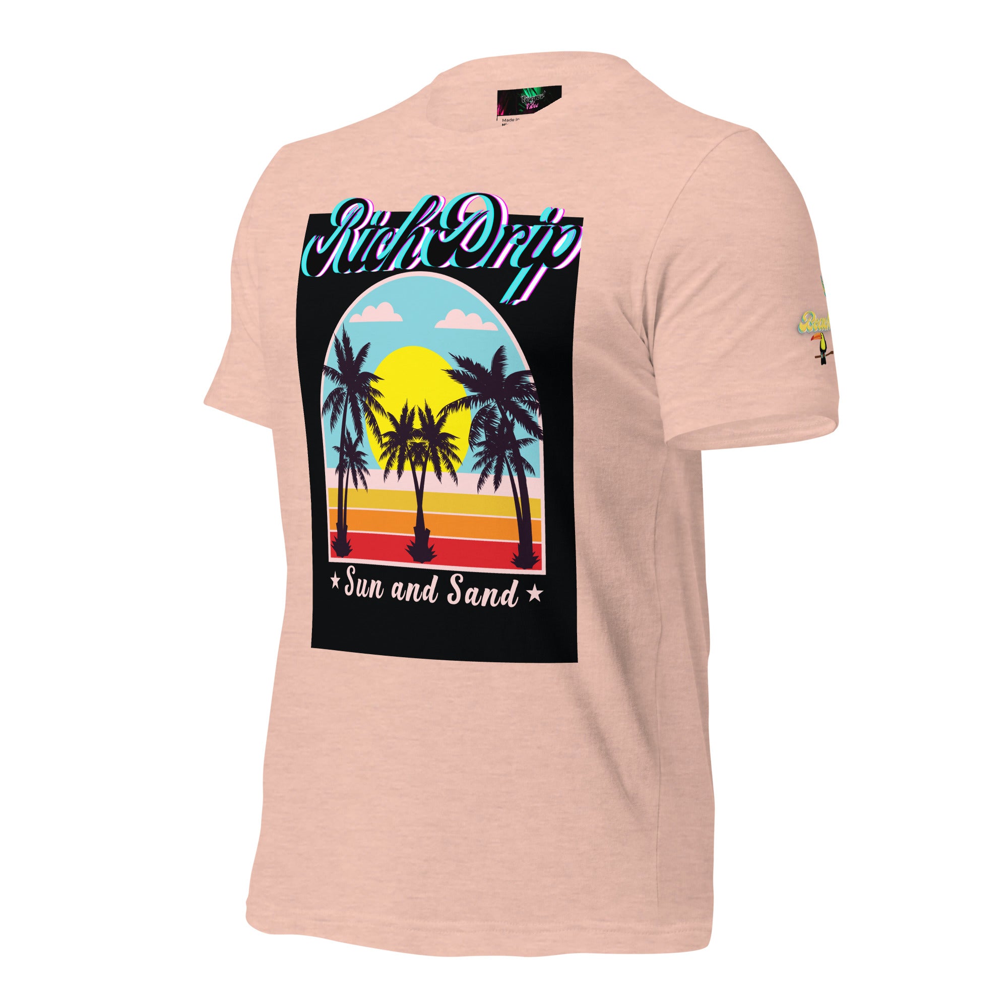 Rich Drip RR Golden Beach Sun and Sand - Unisex t-shirt