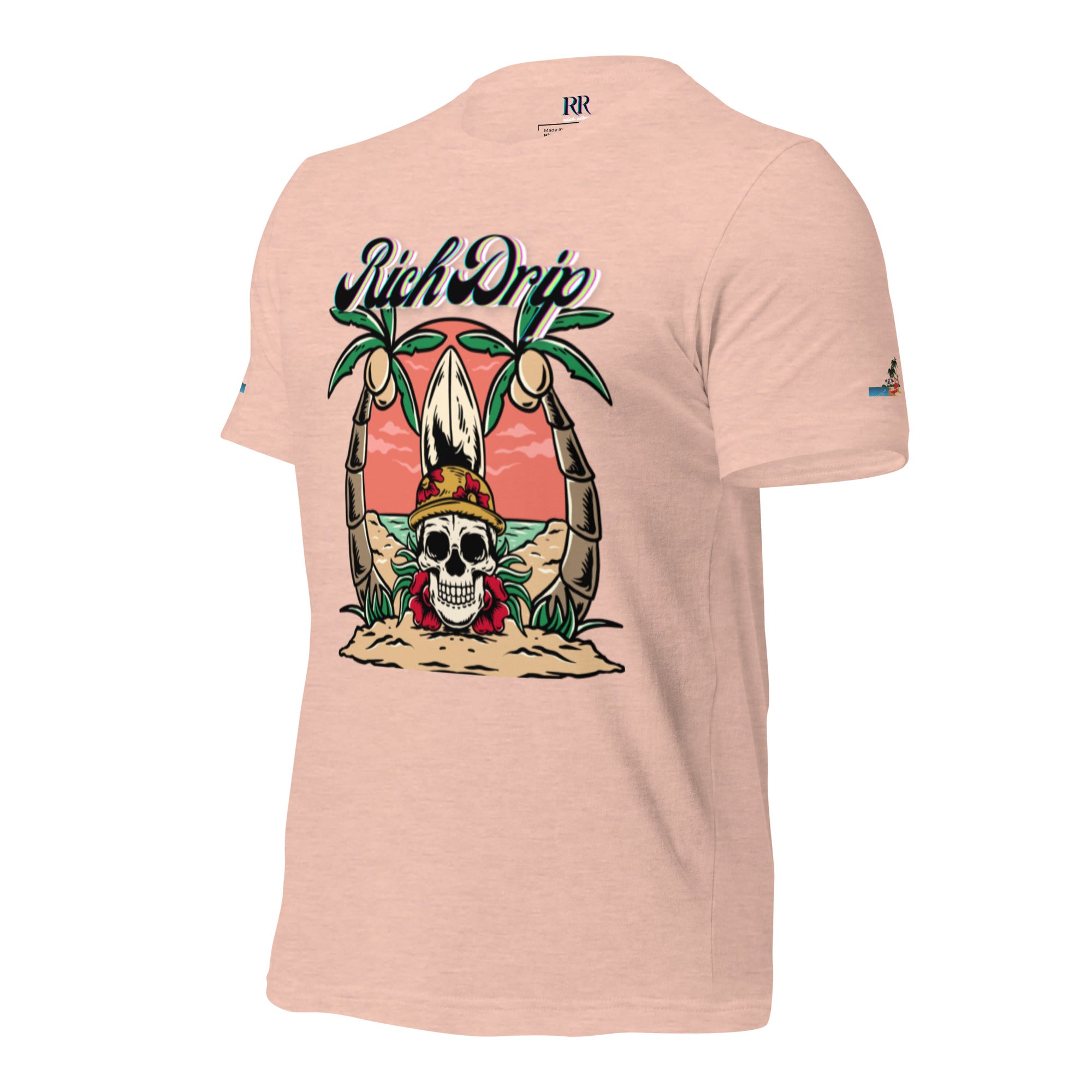 Rich Vibes Beach Army Rich Drip - Unisex t-shirt