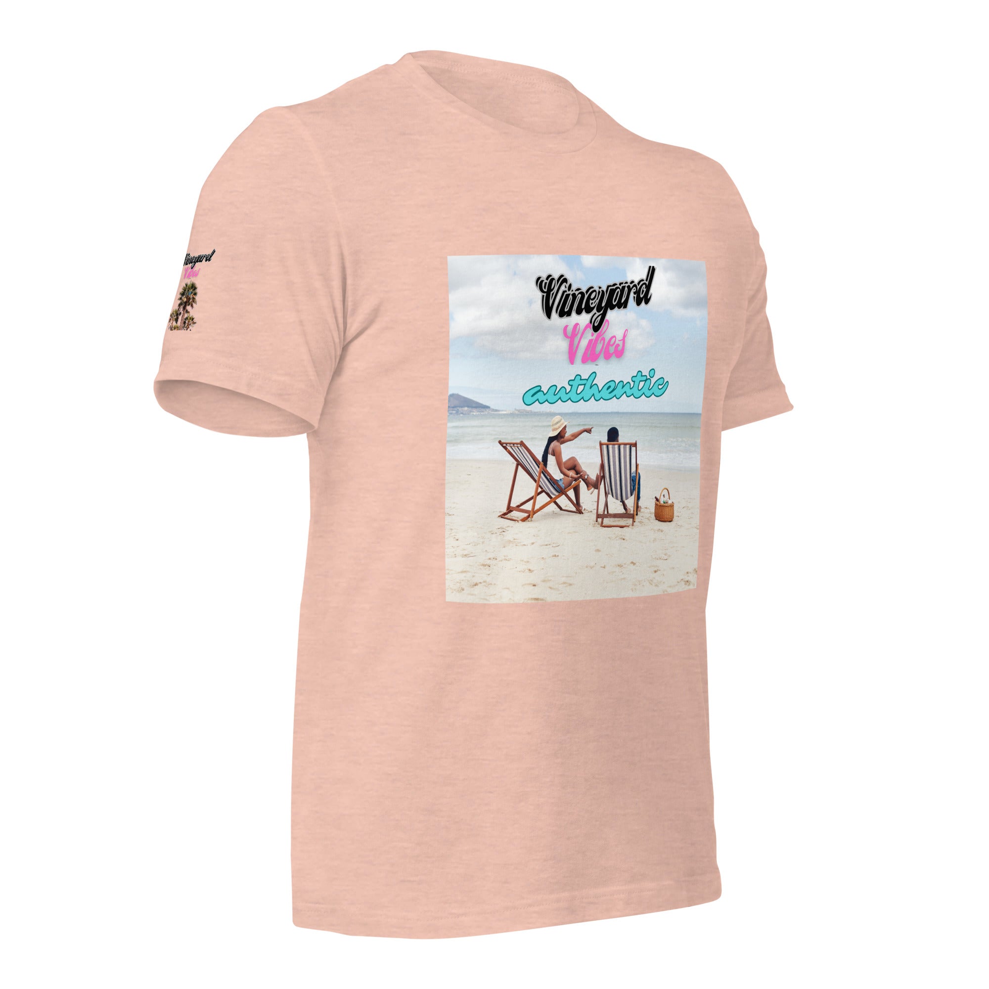 Vineyard Vibes Authentic Beach Front Good Vibes - Unisex t-shirt