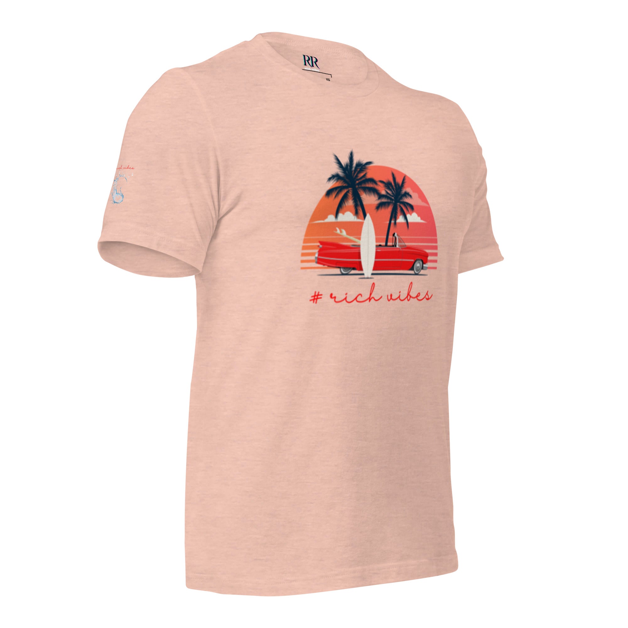 RV5 RR Surfs Up Sunset Classic Pastel - Unisex t-shirt