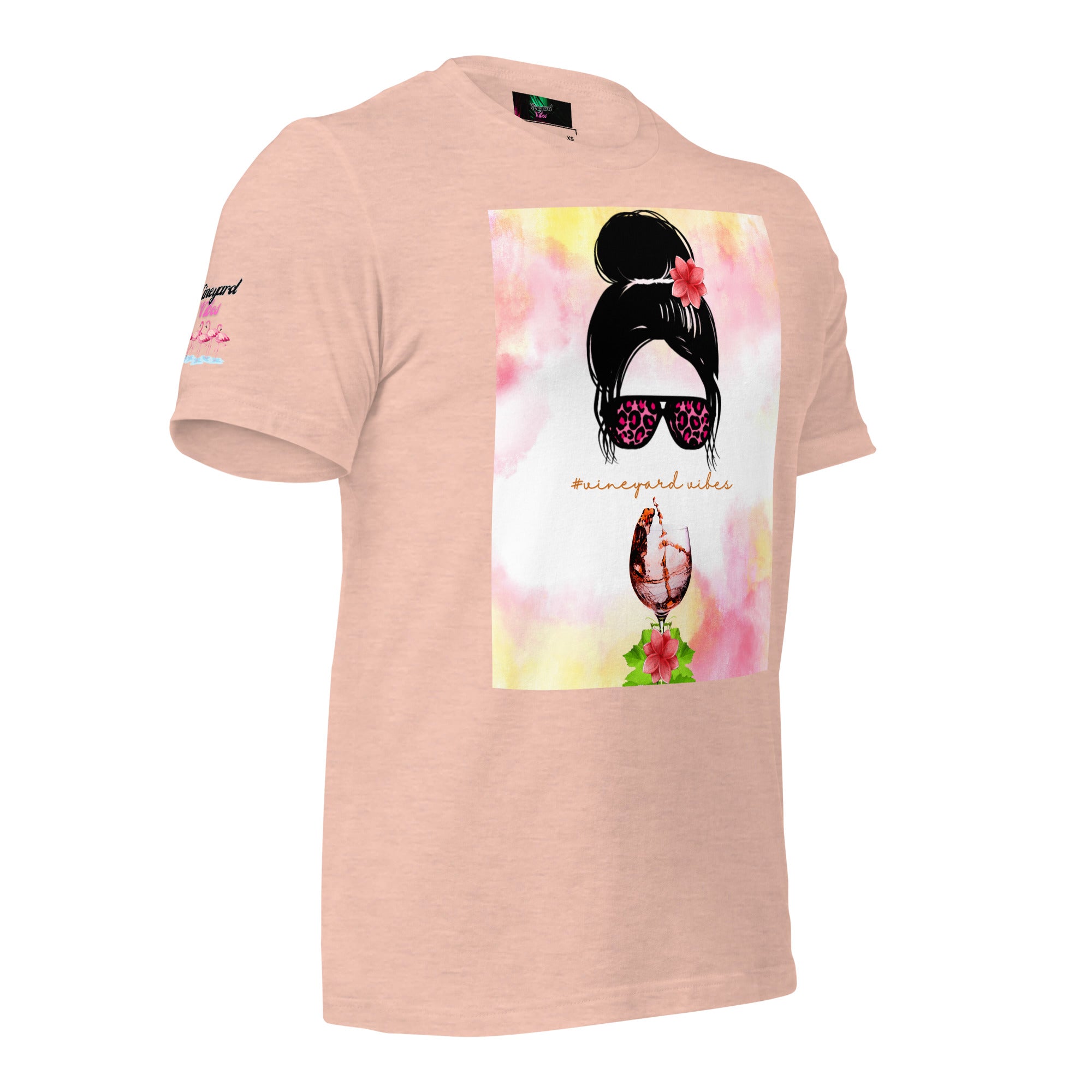 Vineyard Vibes Water Colors Pastel - Unisex t-shirt