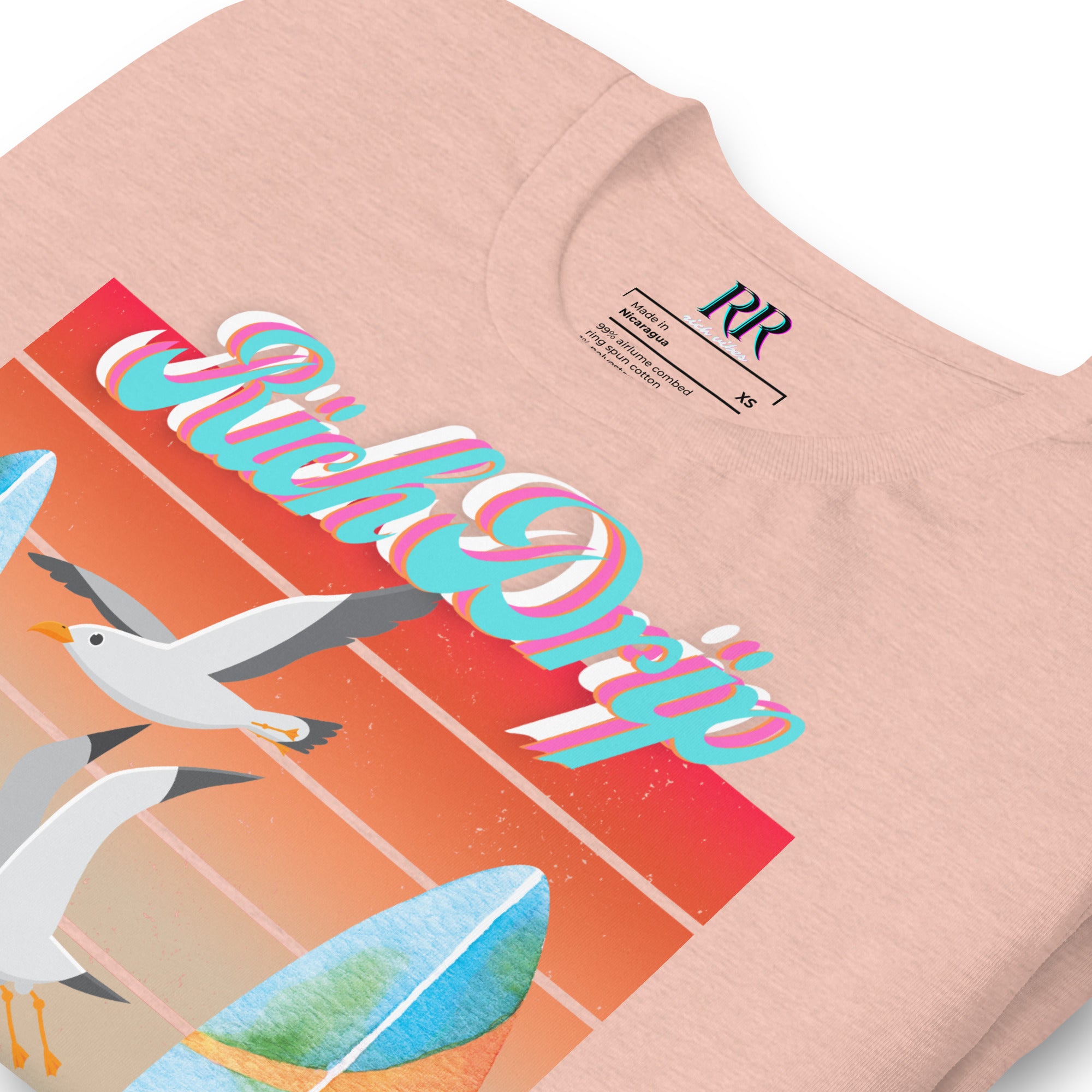 Rich Drip Surf Board Walk - Unisex t-shirt Pastel