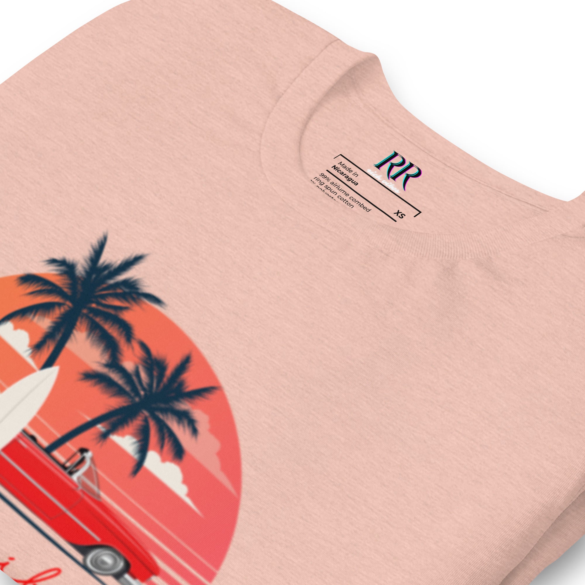 RV5 RR Surfs Up Sunset Classic Pastel - Unisex t-shirt