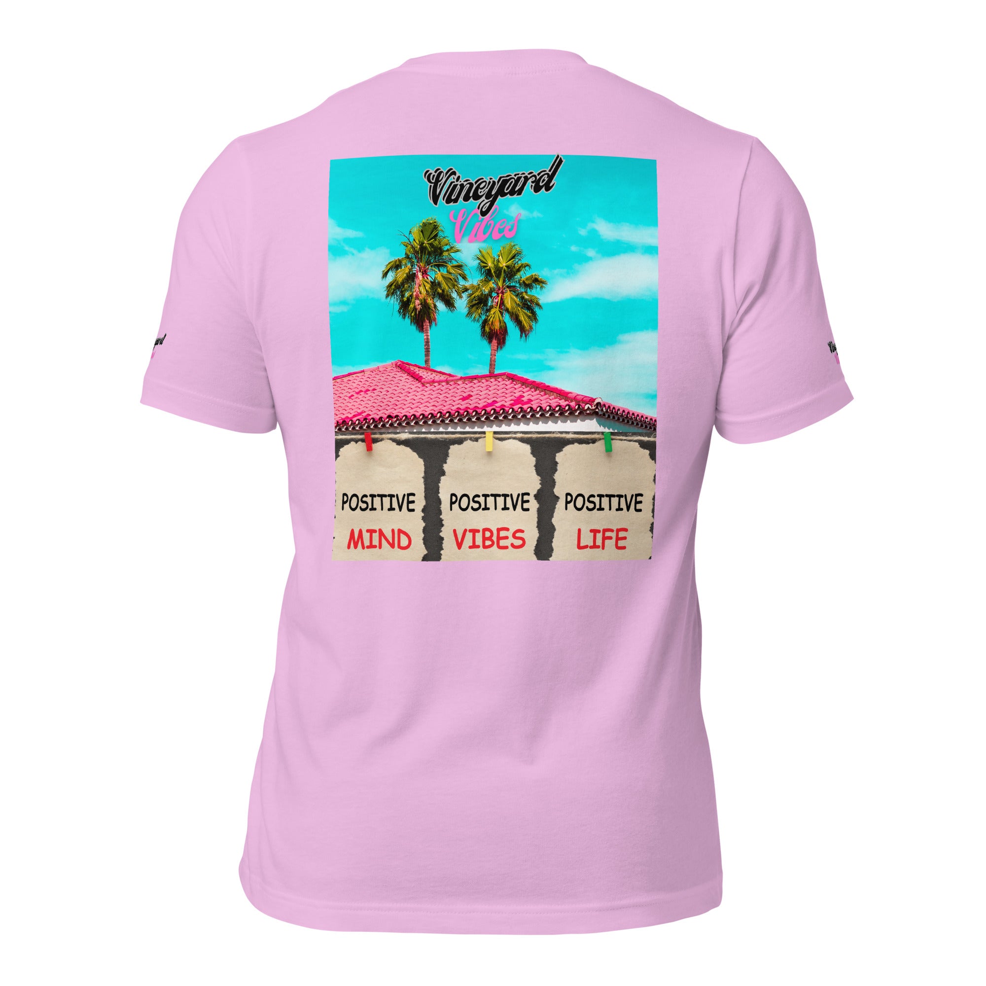 Vineyard Vibes Green Leaf Good Vibes Unisex t-shirt