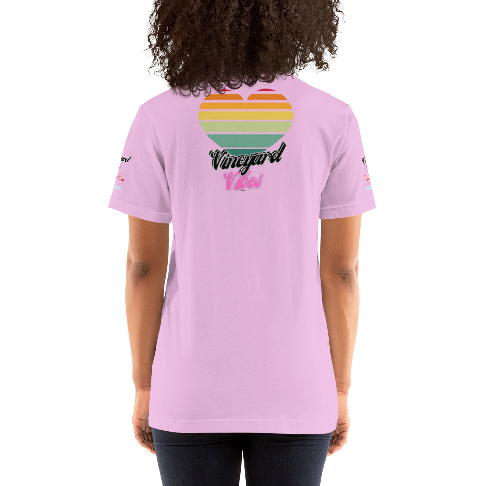 Vineyard Vibes Water Colors Pastel - Unisex t-shirt