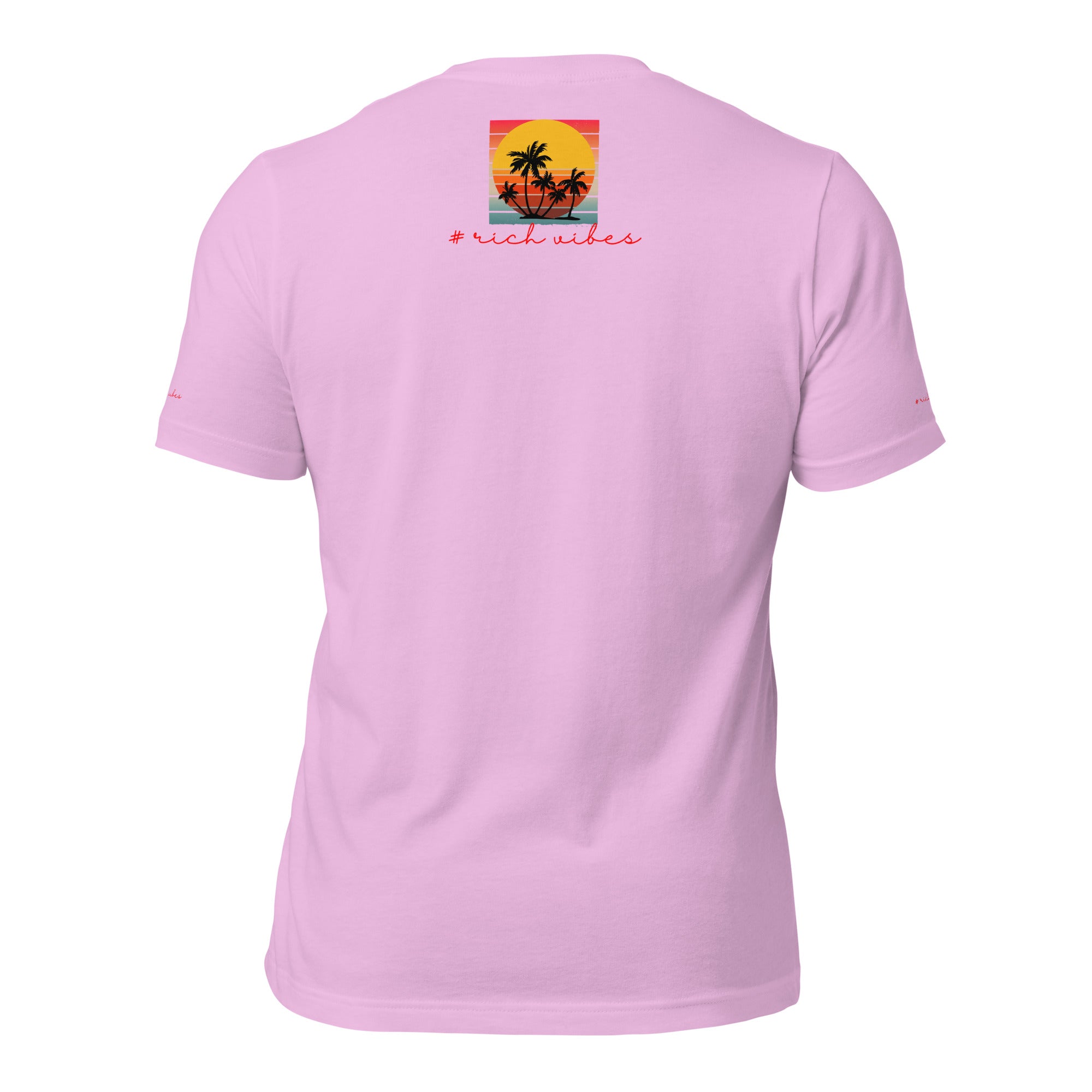 Rich Vibes Vitamin Sea - Unisex Staple T-Shirt | Bella + Canvas 3001 Pastel