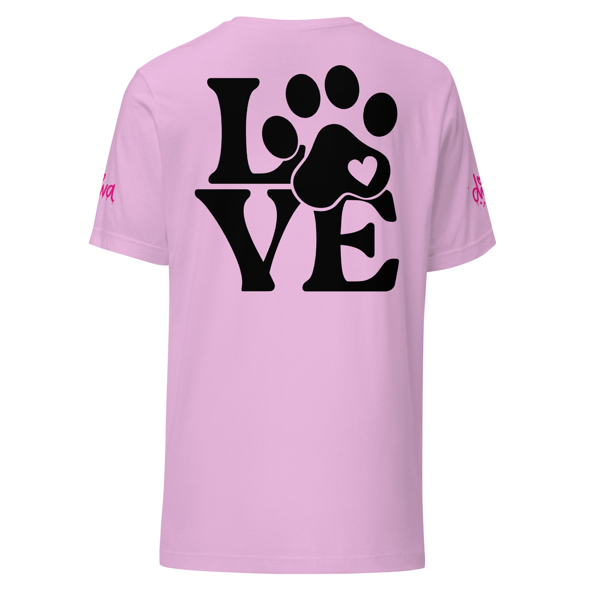 Vineyard Vibes Pink Print Diva Kiss - Unisex t-shirt Lilac