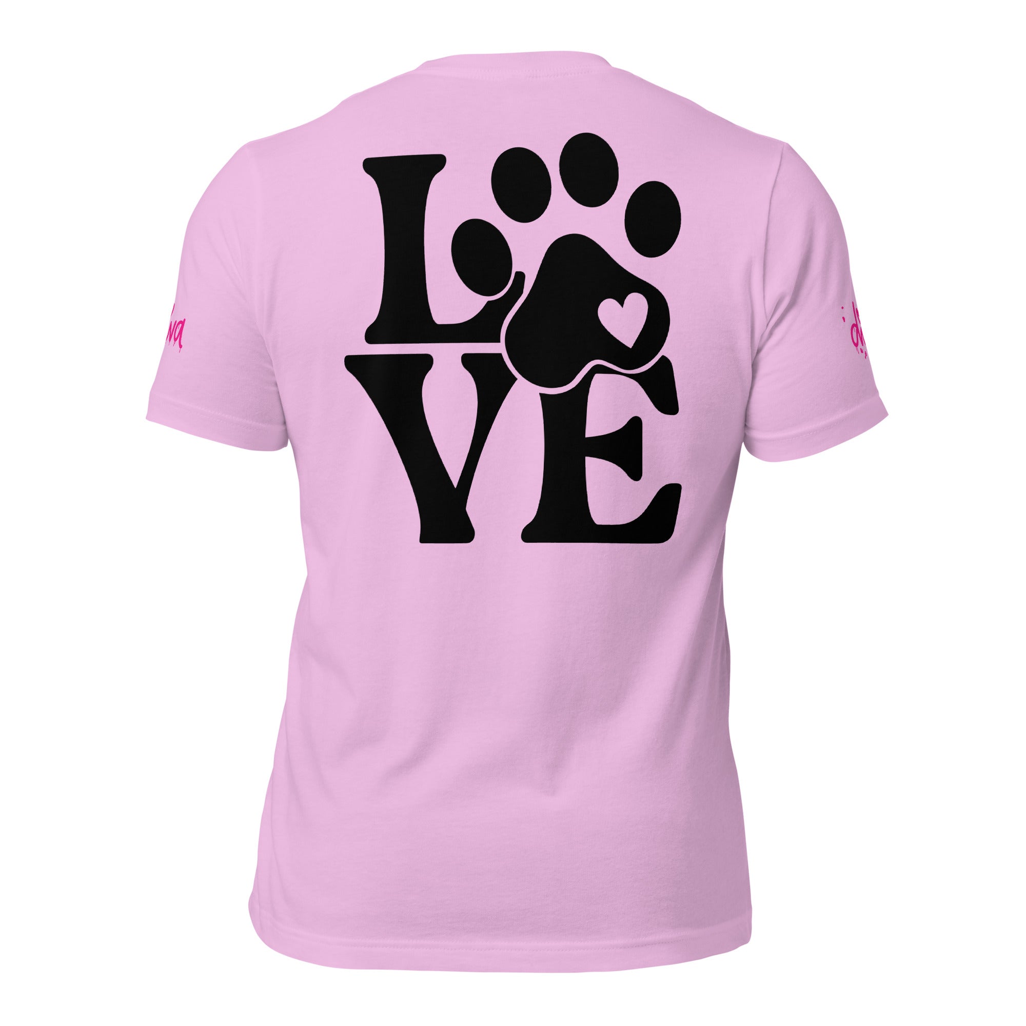 Vineyard Vibes Pink Print Diva Kiss - Unisex t-shirt Lilac