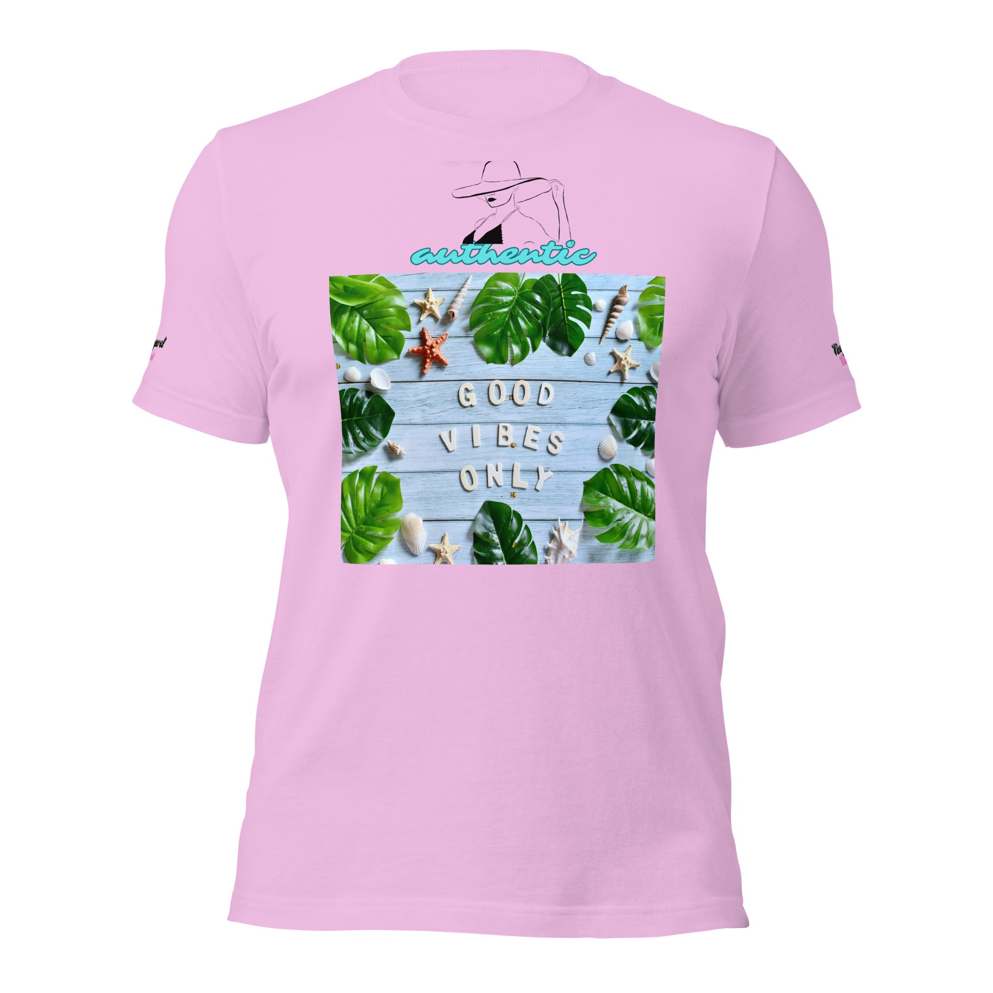 Vineyard Vibes Green Leaf Good Vibes Unisex t-shirt