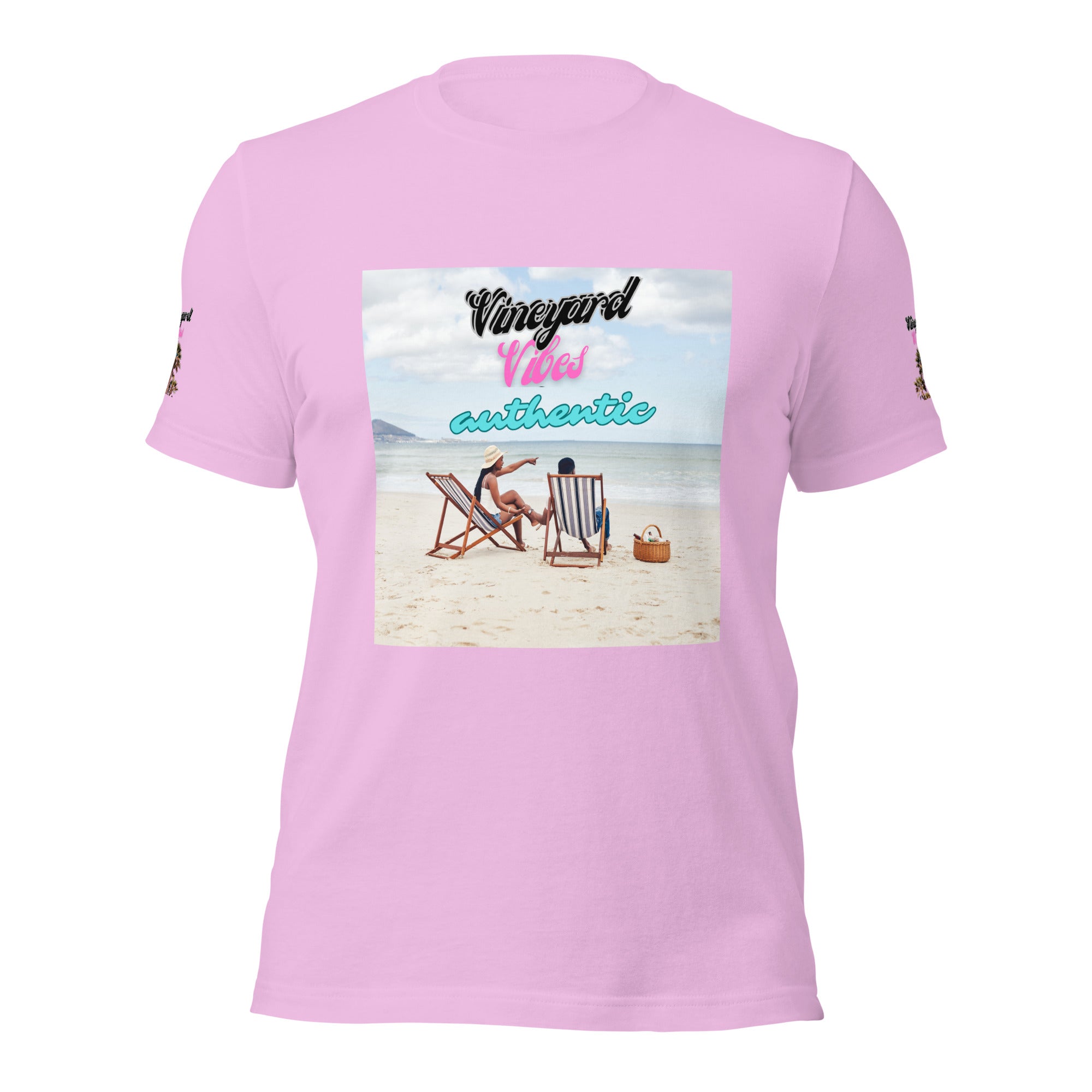 Vineyard Vibes Authentic Beach Front Good Vibes - Unisex t-shirt