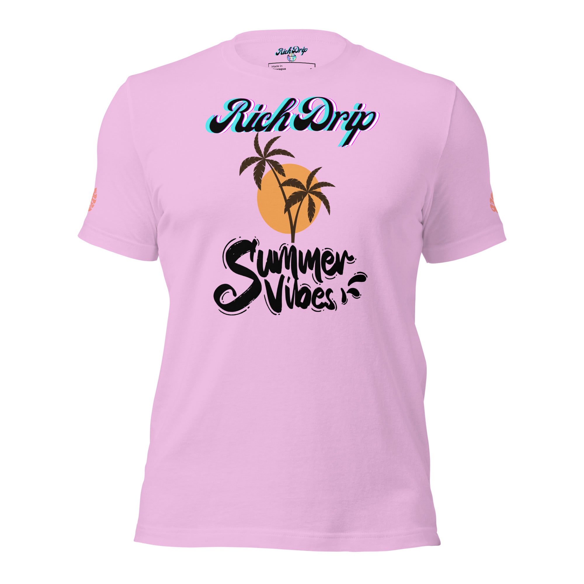 Rich Drip Summer Vibes Logo "Enjoy Every Moment" - Unisex t-shirt