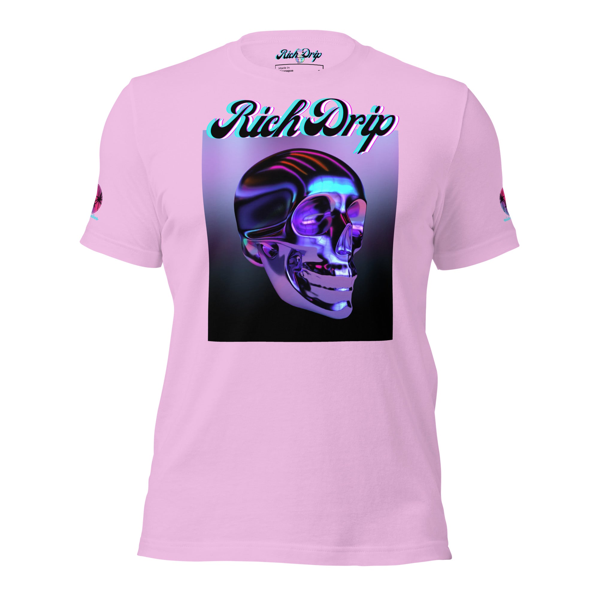 Rich Drip Drippy Metal Skull 2.0 - Unisex t-shirt