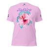 RV Rich Drip Her King Tropical Pink Palm Tree - Unisex t-shirt Pastel