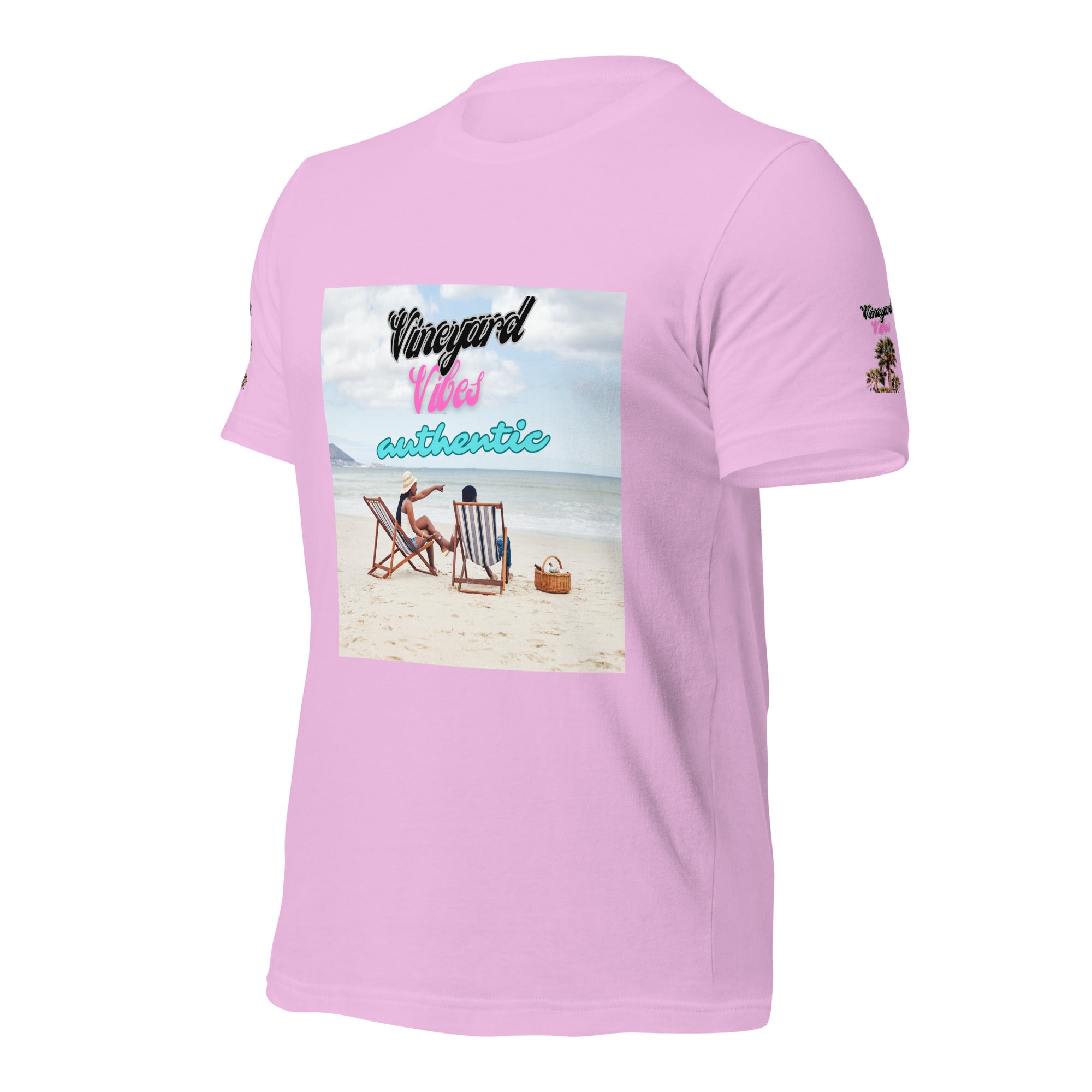 Vineyard Vibes Authentic Beach Front Good Vibes - Unisex t-shirt