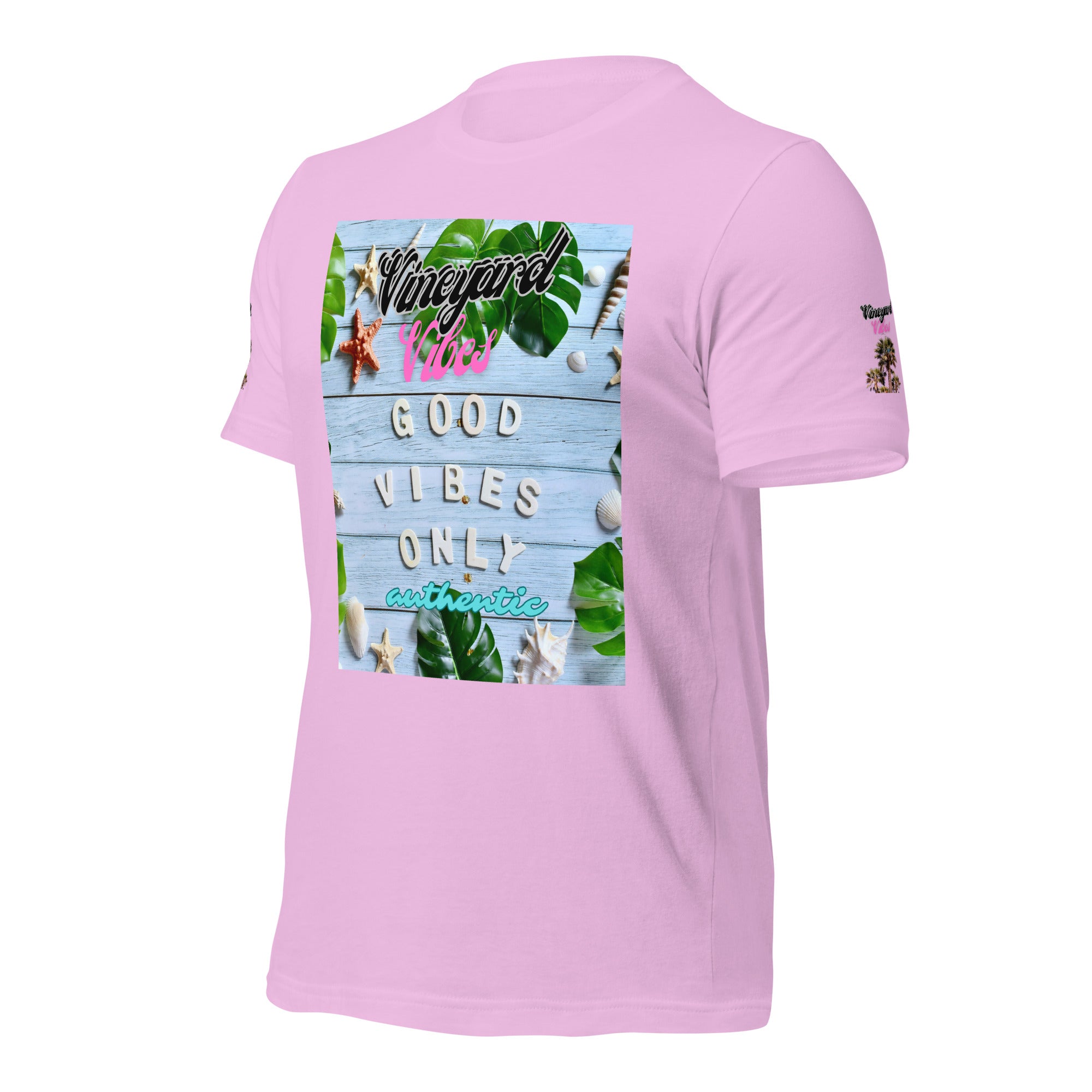 Vineyard Vibes Green Leaf Good Vibes 1.0 - Unisex t-shirt