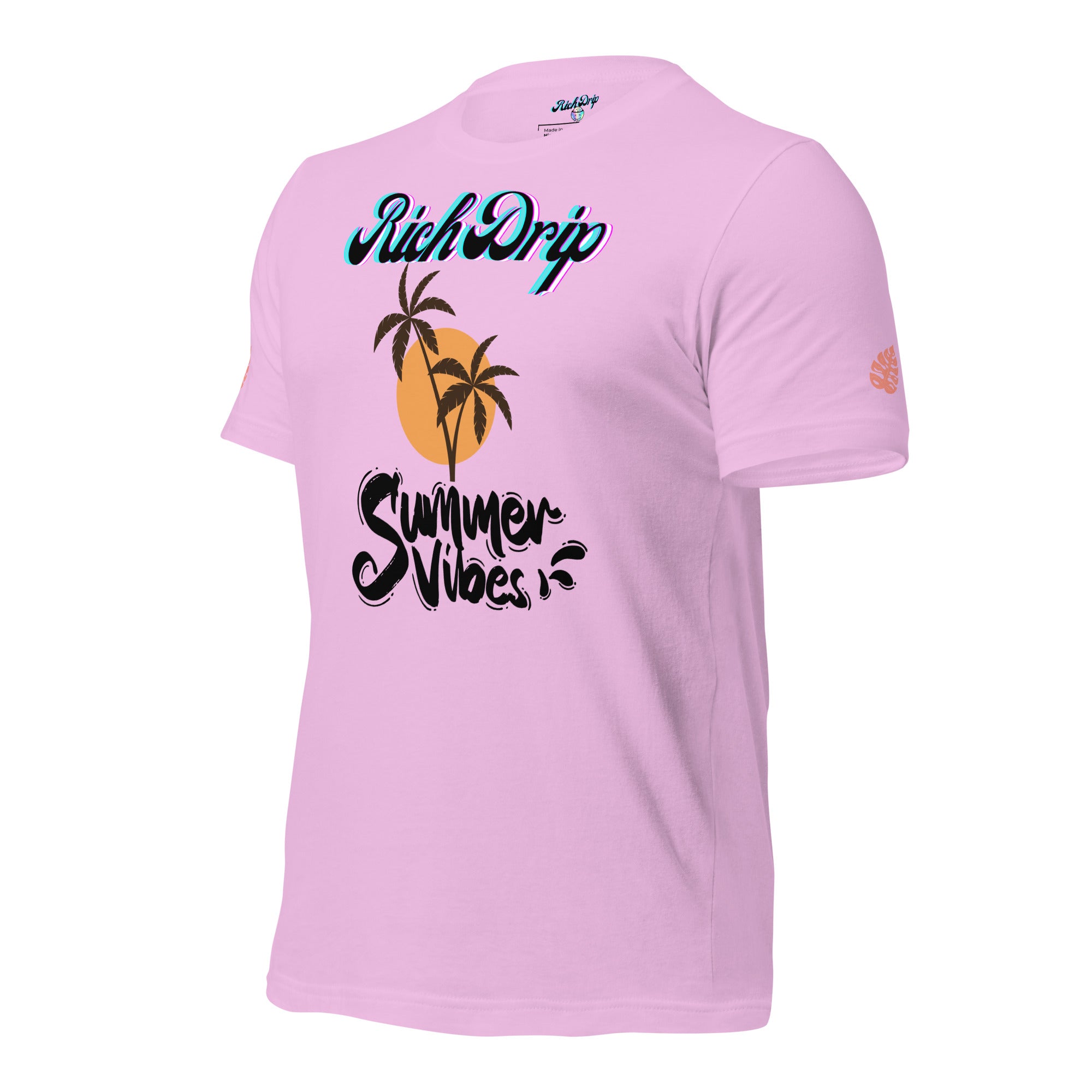 Rich Drip Summer Vibes Logo "Enjoy Every Moment" - Unisex t-shirt