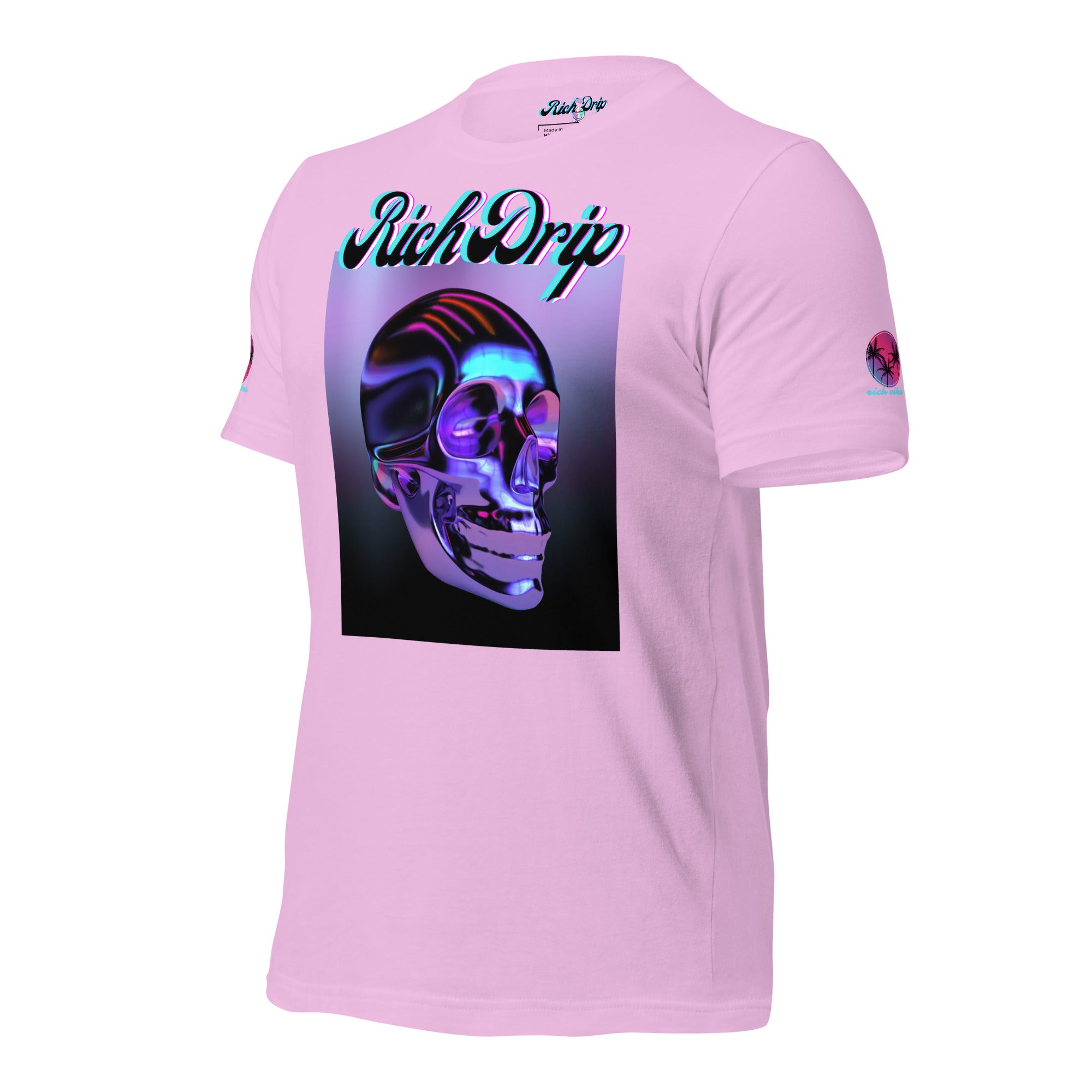 Rich Drip Drippy Metal Skull 2.0 - Unisex t-shirt