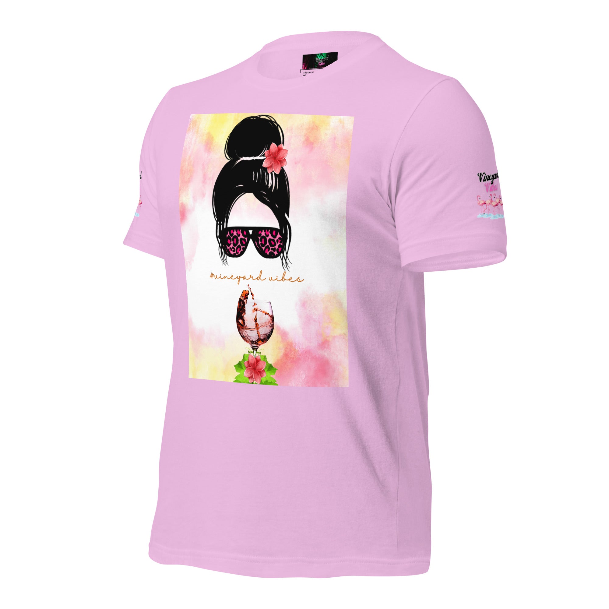 Vineyard Vibes Water Colors Pastel - Unisex t-shirt