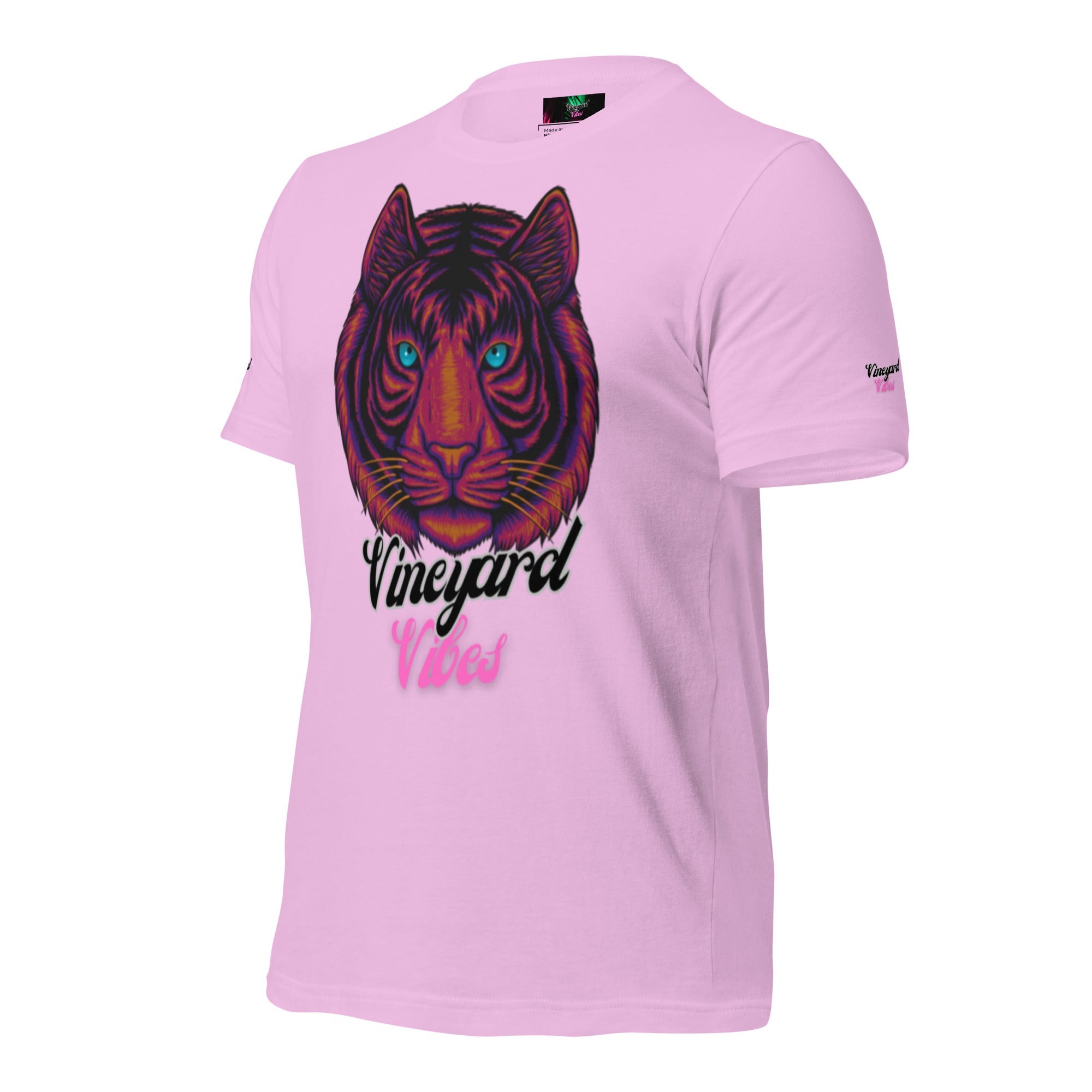 Vineyard Vibes Brand Of The Brave Pink Tiger Pastel - Unisex t-shirt