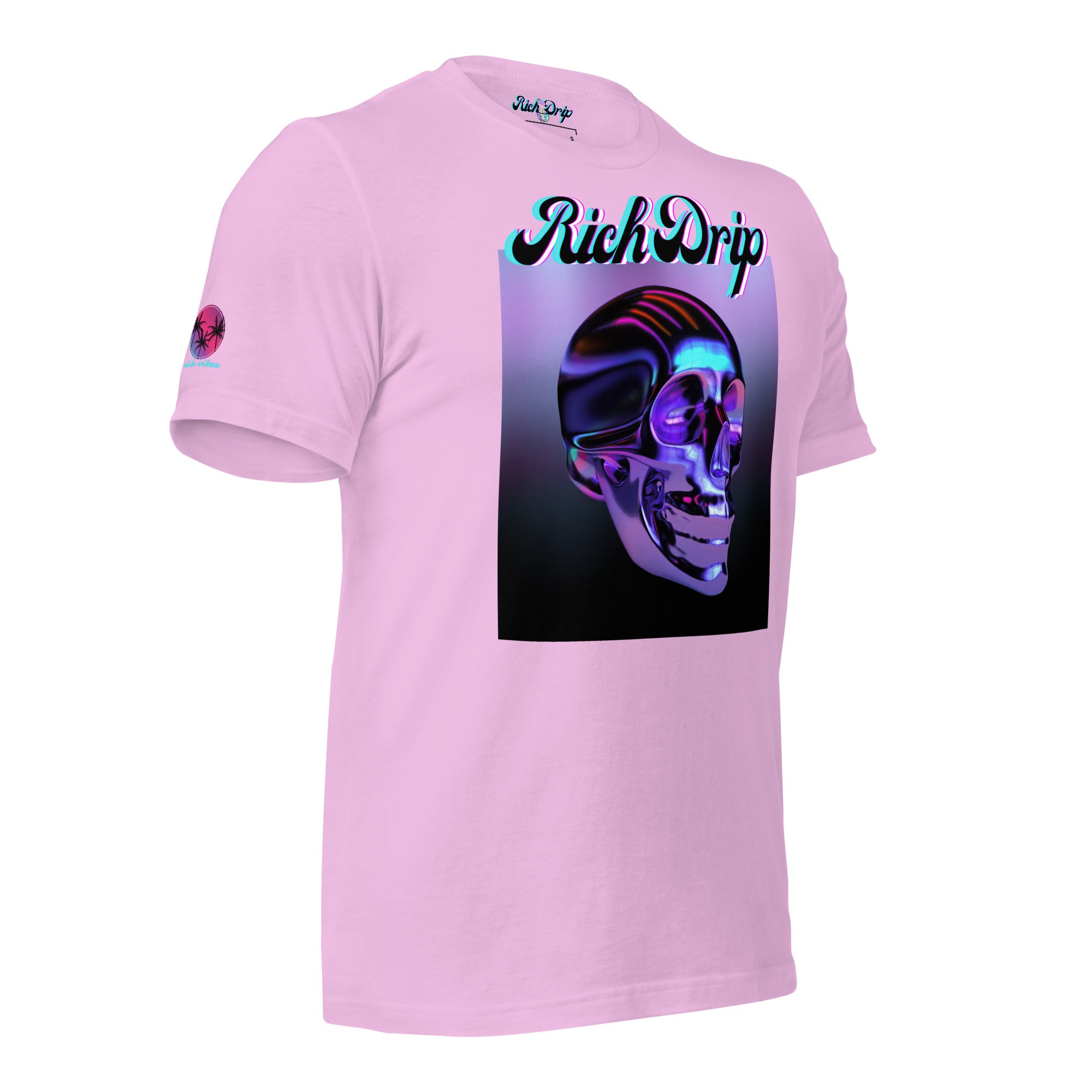 Rich Drip Drippy Metal Skull 2.0 - Unisex t-shirt