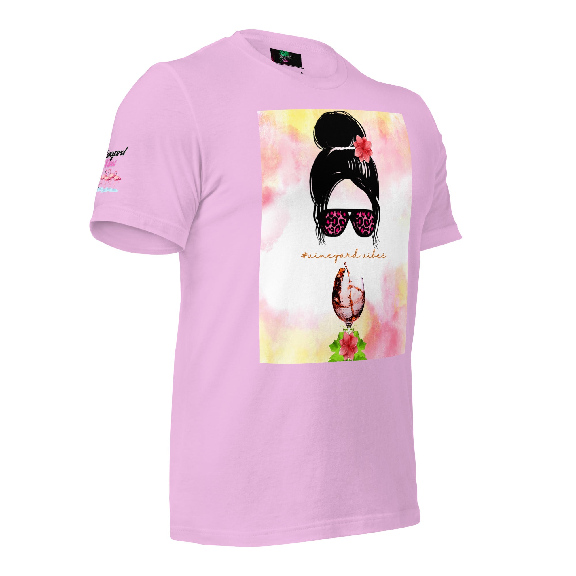 Vineyard Vibes Water Colors Pastel - Unisex t-shirt