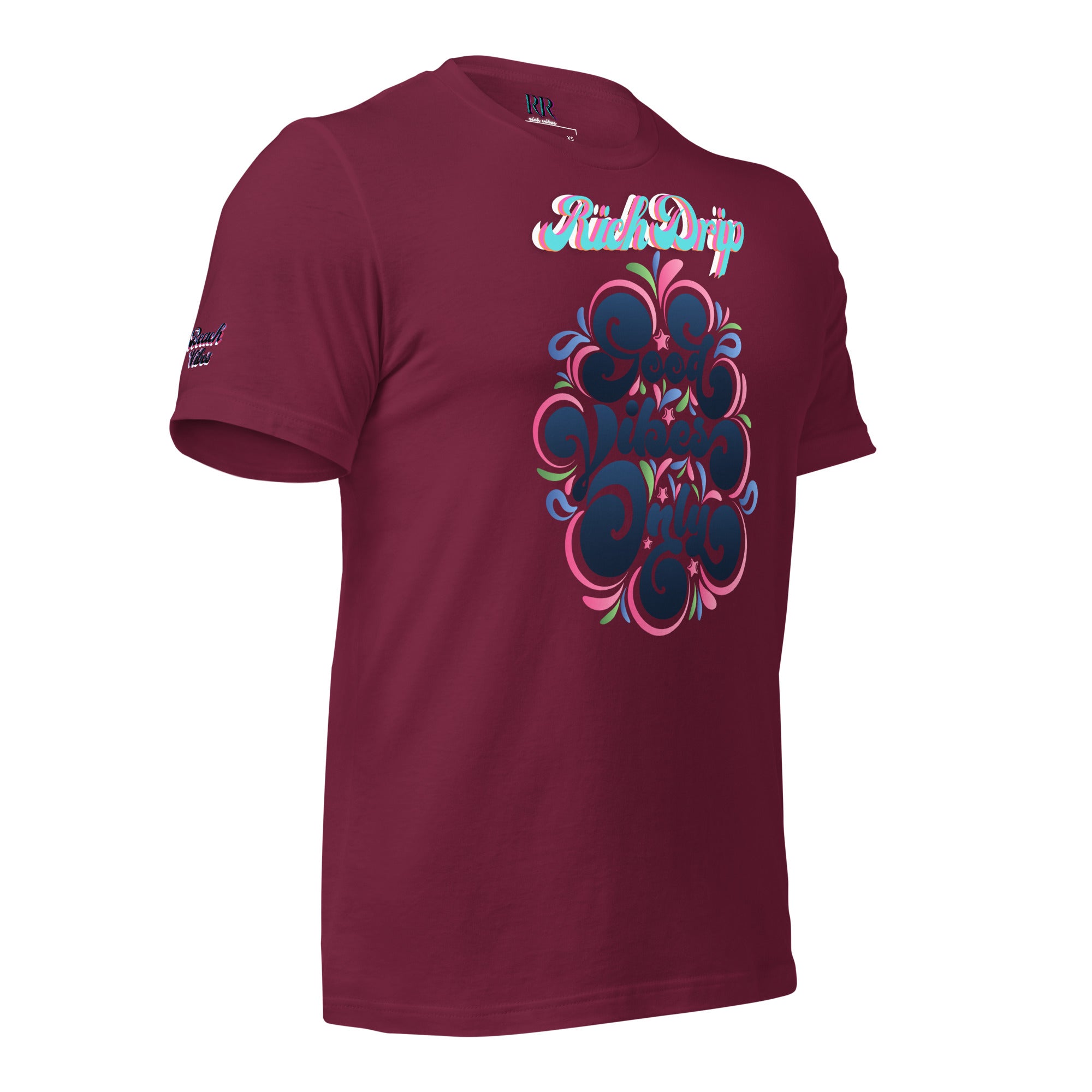 Rich Drip Good Vibes Only Blurple - Unisex t-shirt