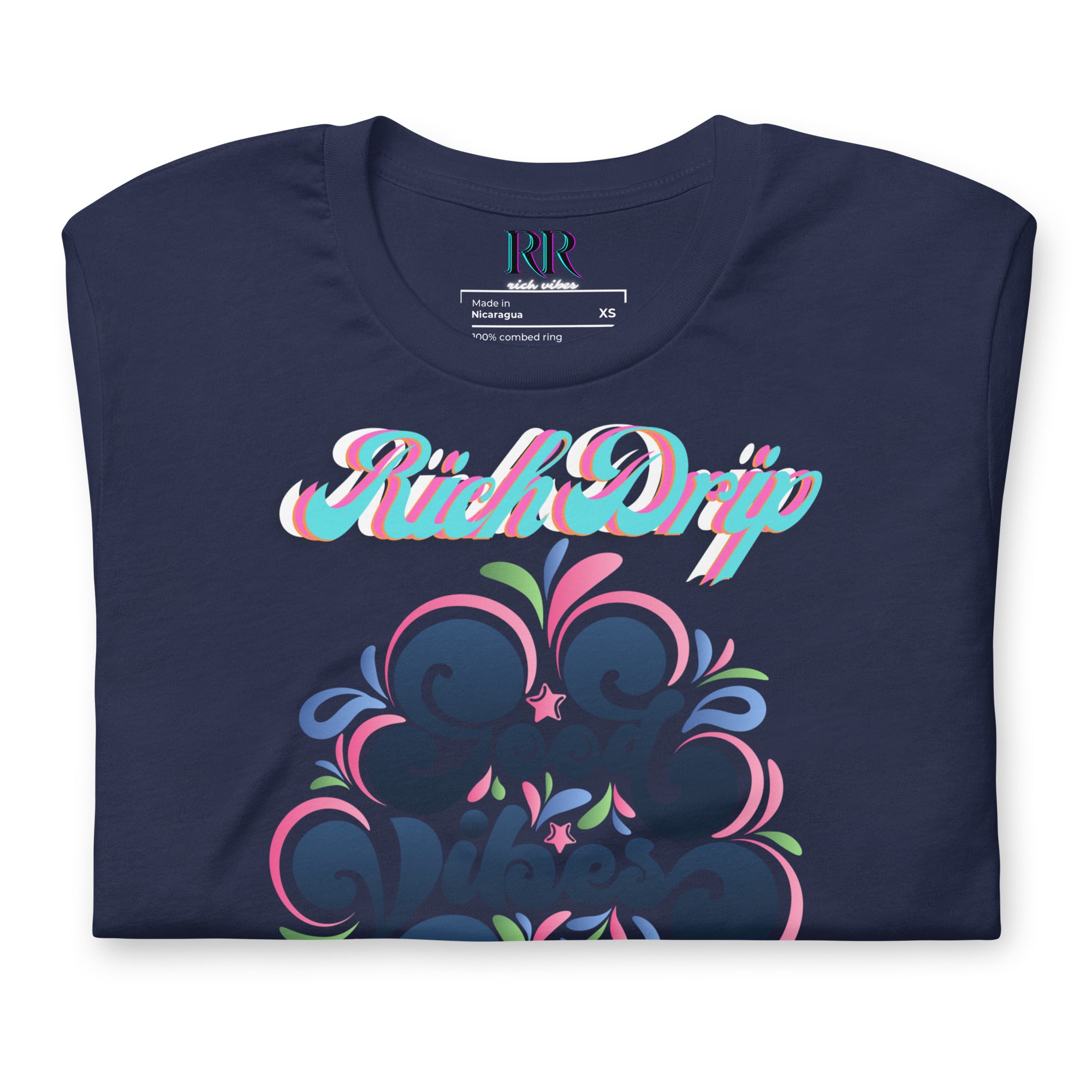 Rich Drip Good Vibes Only Blurple - Unisex t-shirt