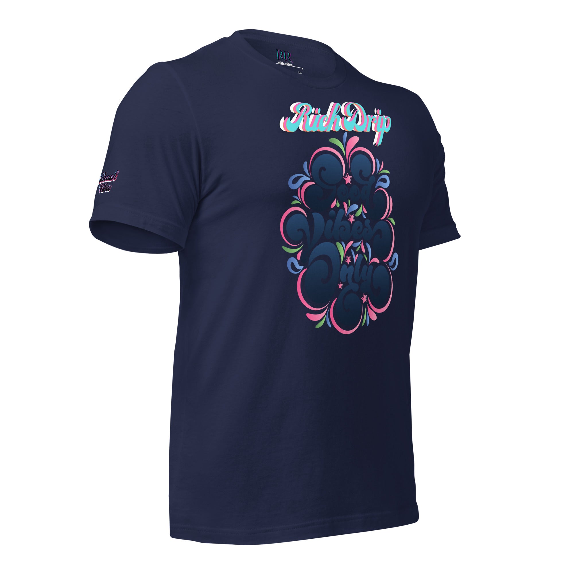 Rich Drip Good Vibes Only Blurple - Unisex t-shirt