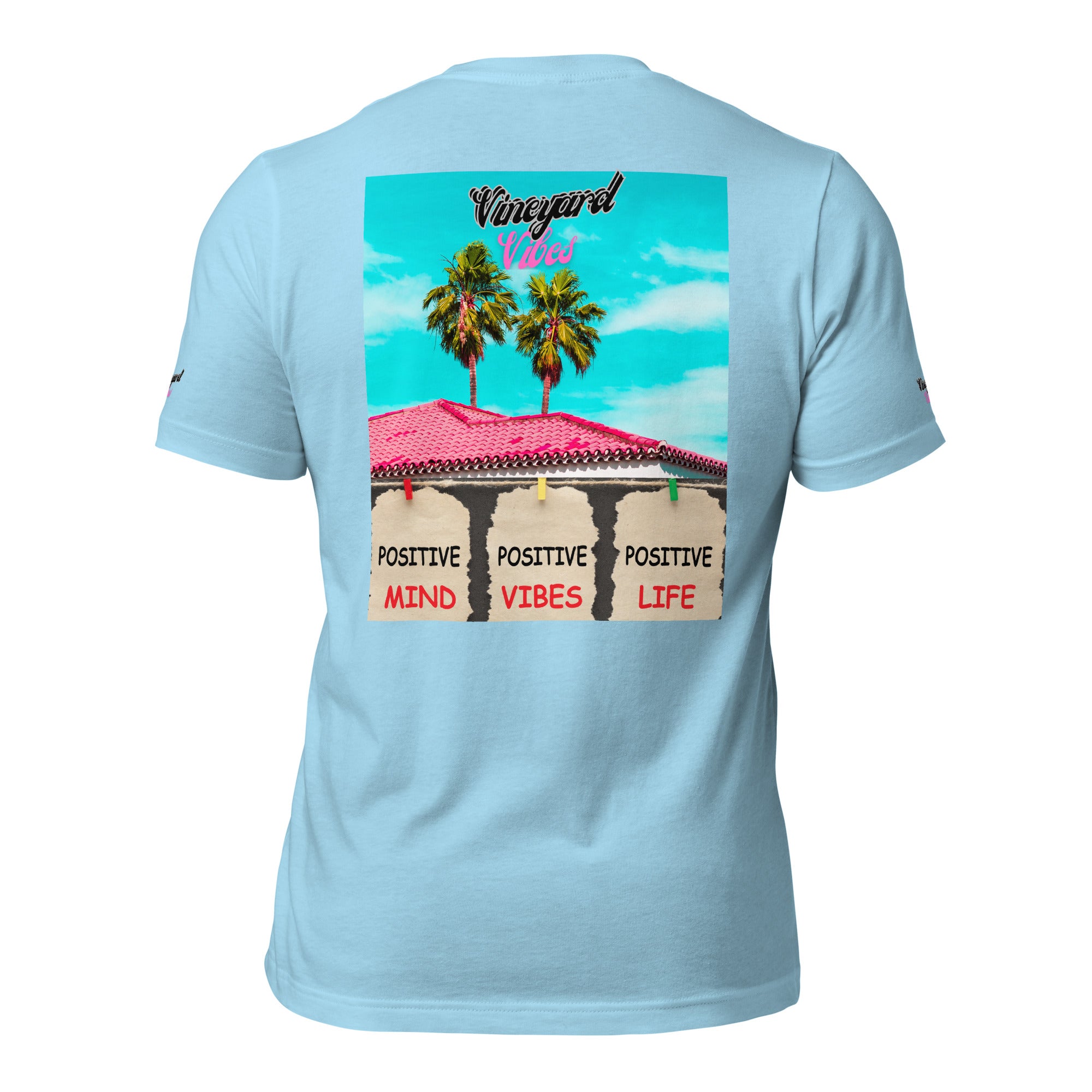 Vineyard Vibes Green Leaf Good Vibes Unisex t-shirt