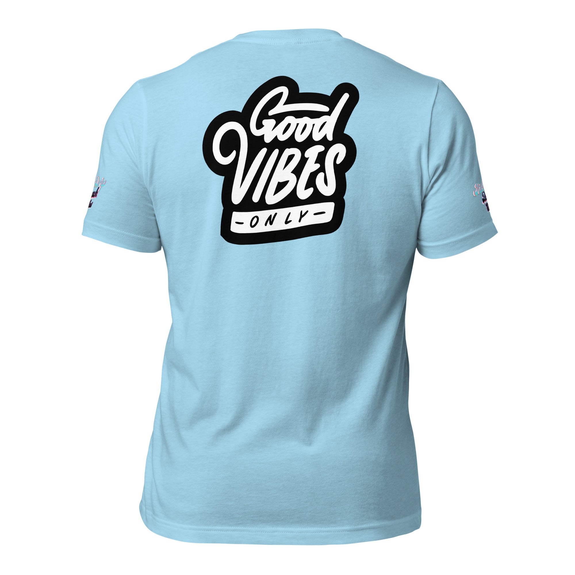 Rich Drip Good Vibes Only Blurple - Pastel Unisex t-shirt