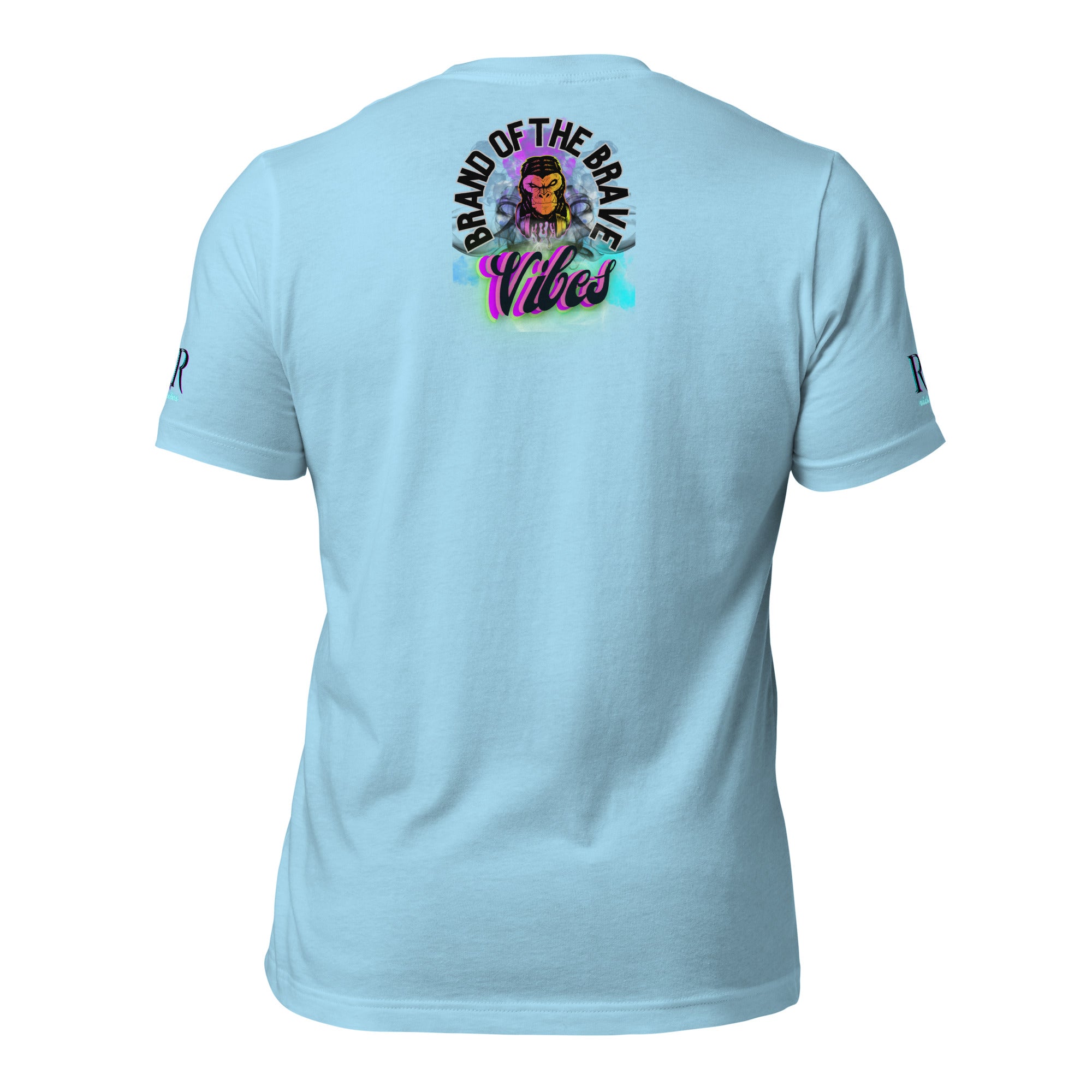 Brand Of The Brave Purple Shroom Skull Vibes - Unisex t-shirt