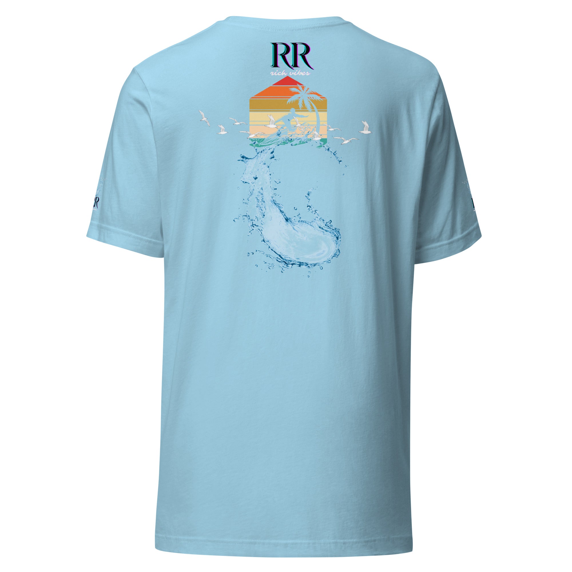 Rich Drip Surf Board Walk - Unisex t-shirt Pastel