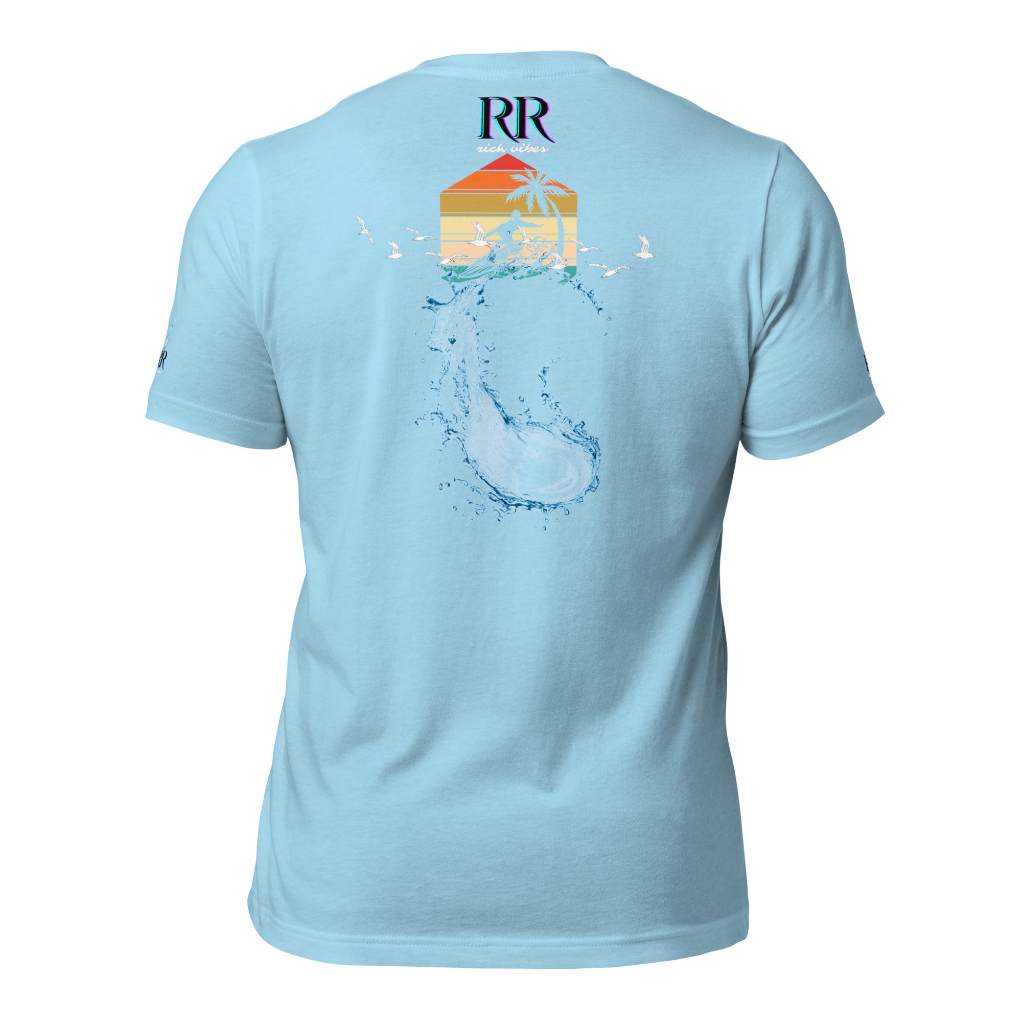 Rich Drip Surf Board Walk - Unisex t-shirt Pastel