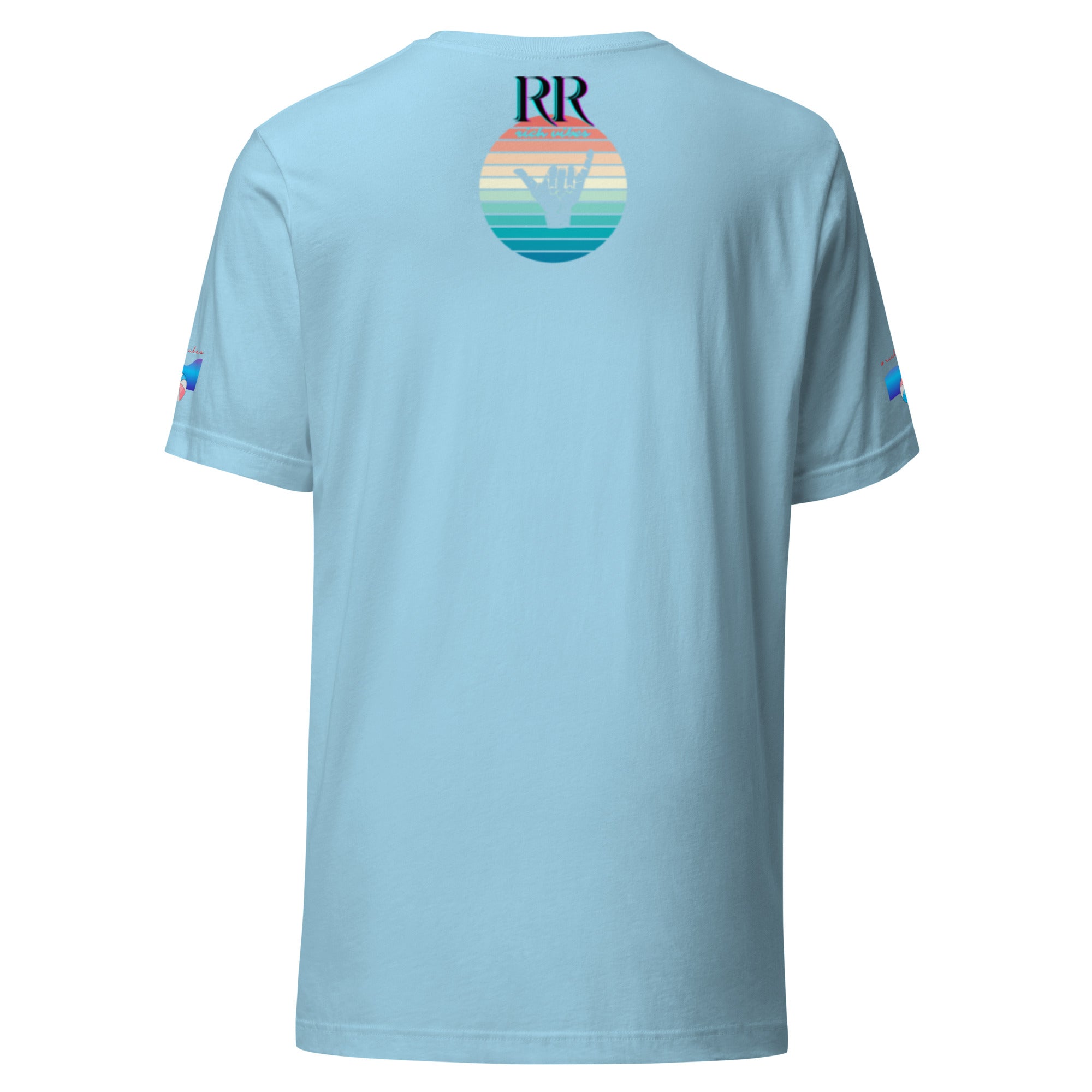 Rich Vibes RR Rich Drip 1.0 - Unisex t-shirt Light Blue