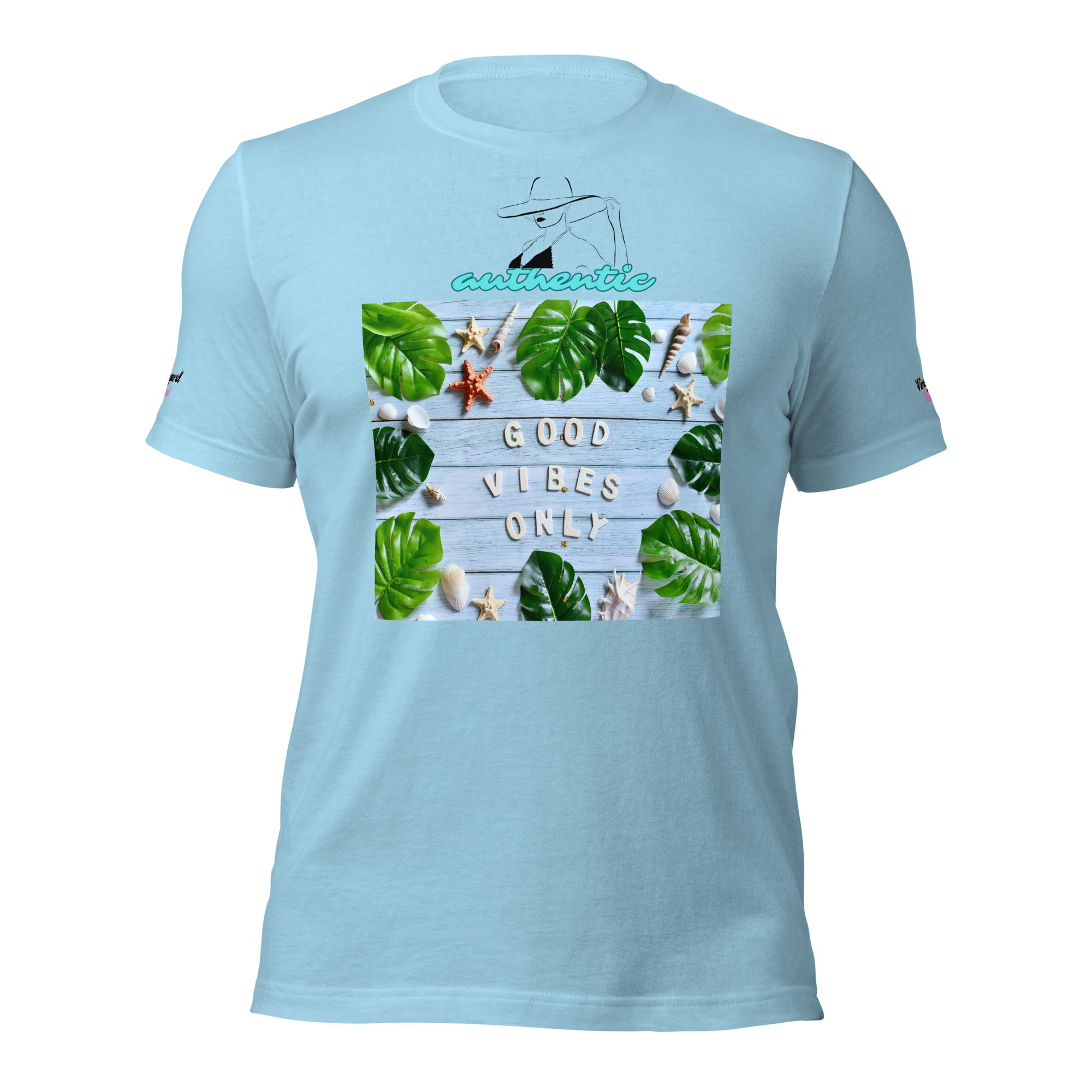 Vineyard Vibes Green Leaf Good Vibes Unisex t-shirt