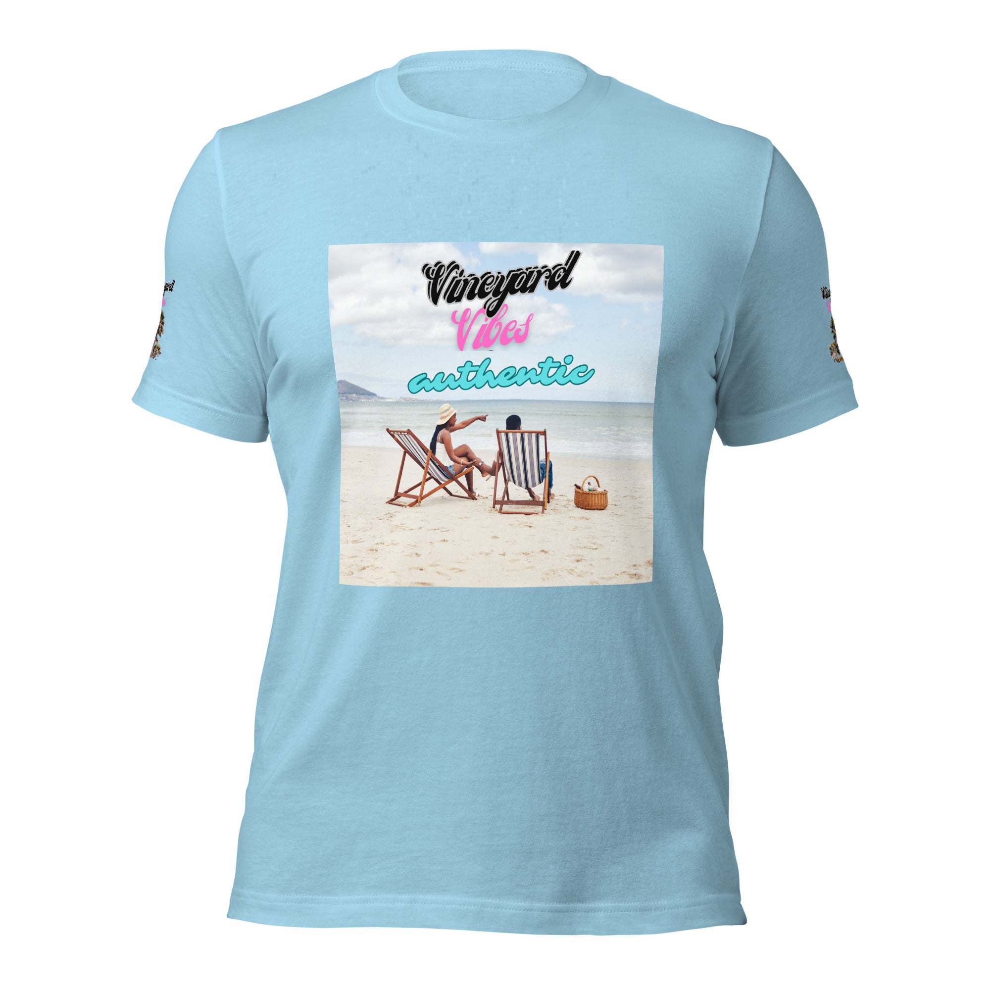 Vineyard Vibes Authentic Beach Front Good Vibes - Unisex t-shirt