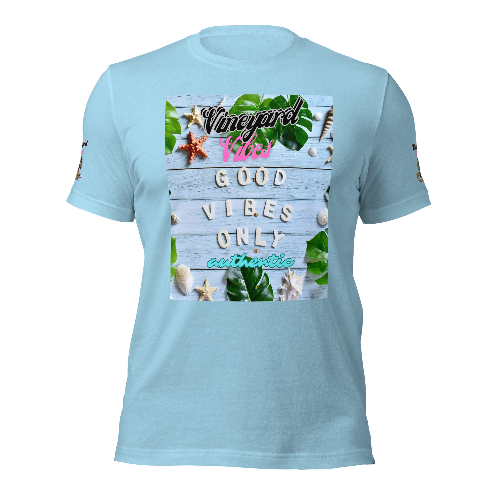 Vineyard Vibes Green Leaf Good Vibes 1.0 - Unisex t-shirt