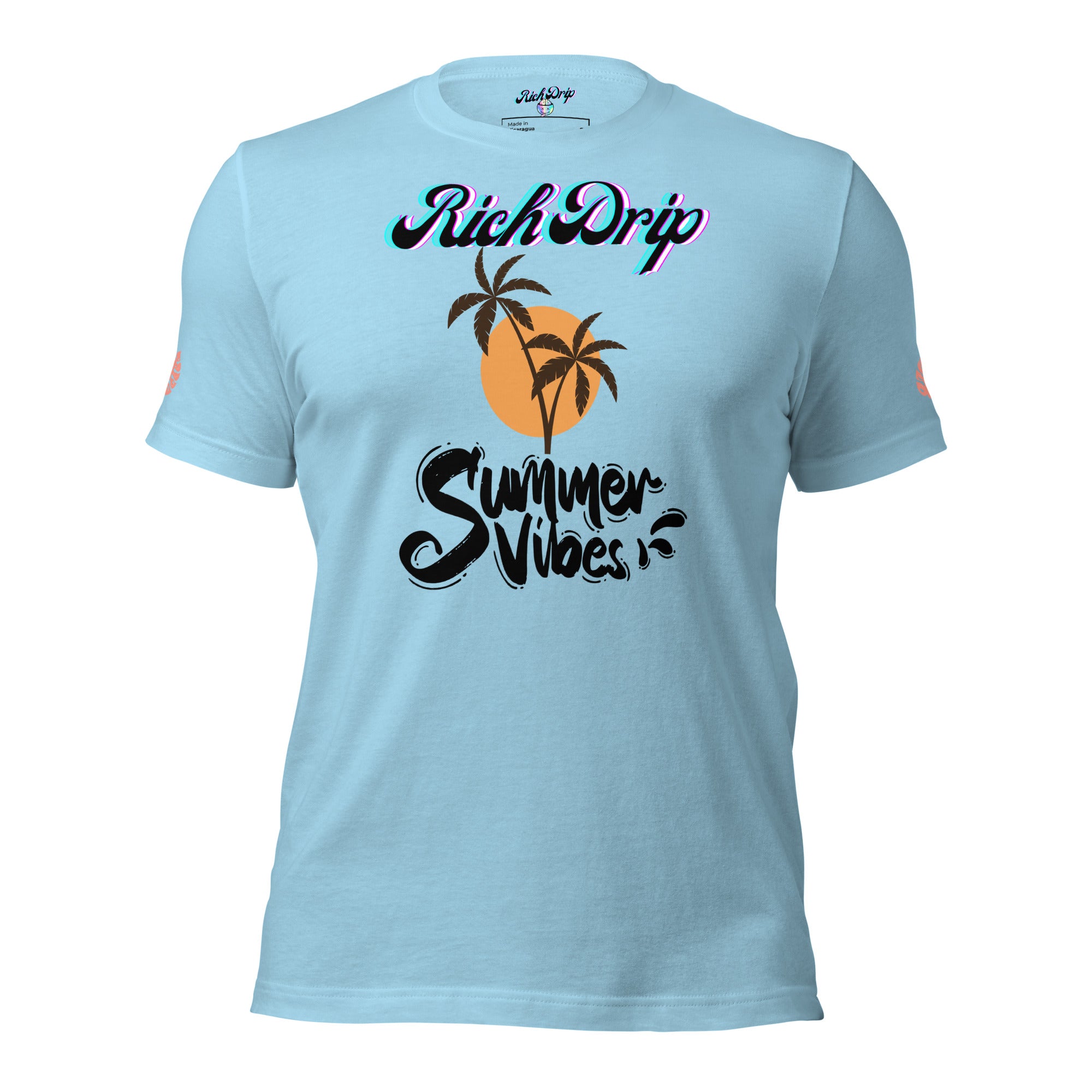 Rich Drip Summer Vibes Logo "Enjoy Every Moment" - Unisex t-shirt