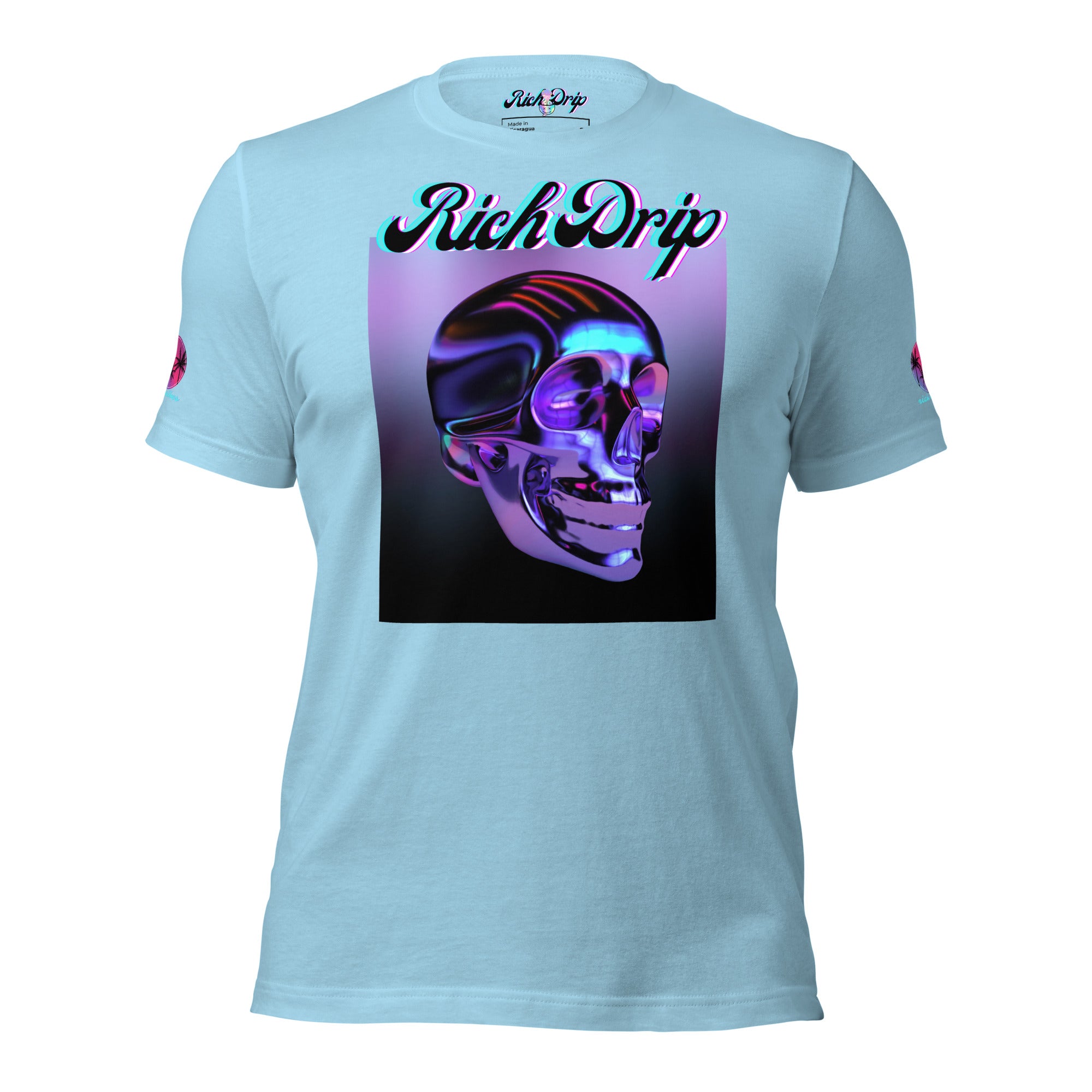 Rich Drip Drippy Metal Skull 2.0 - Unisex t-shirt