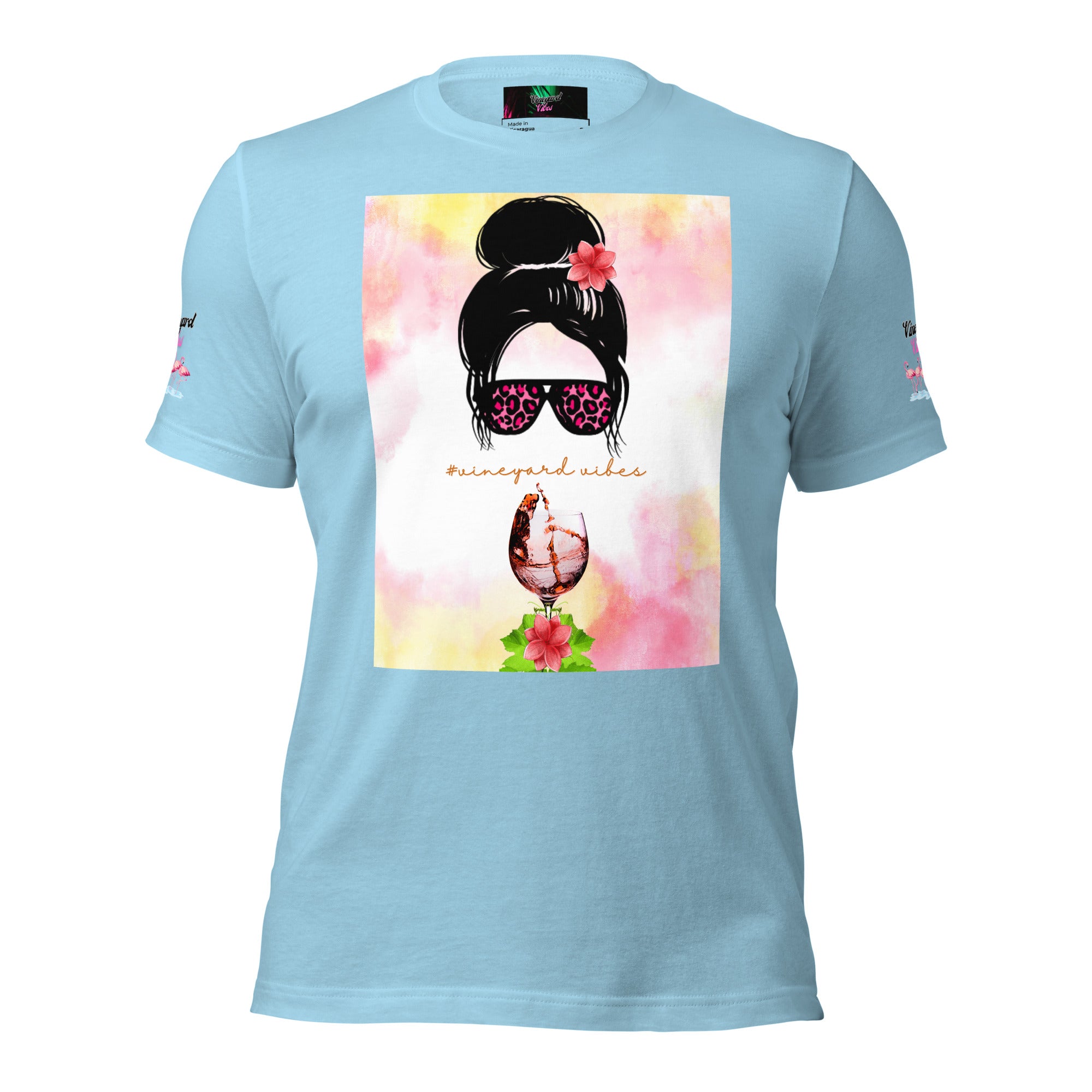 Vineyard Vibes Water Colors Pastel - Unisex t-shirt