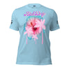 RV Rich Drip Her King Tropical Pink Palm Tree - Unisex t-shirt Pastel