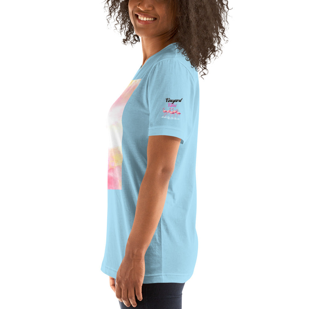 Vineyard Vibes Water Colors Pastel - Unisex t-shirt