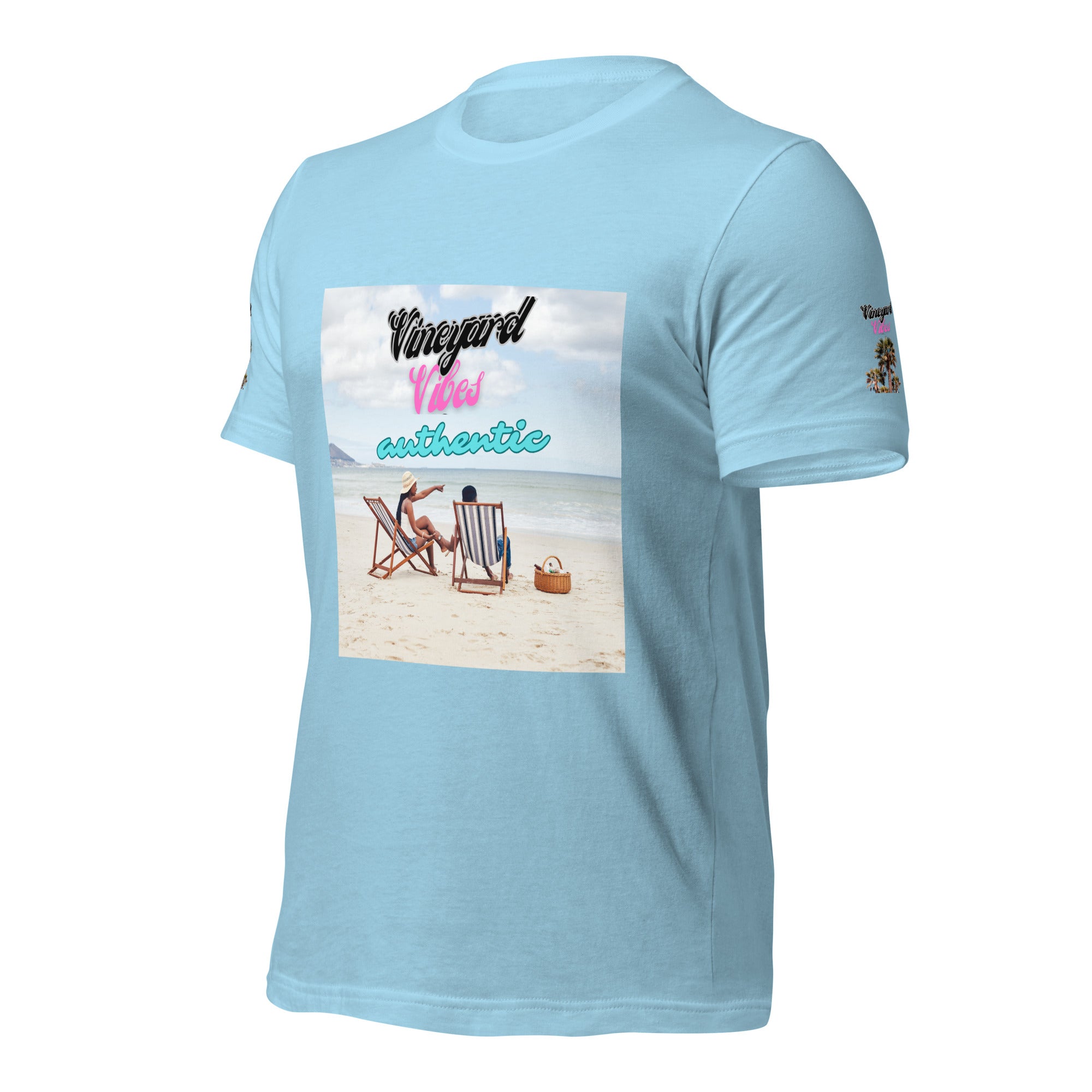 Vineyard Vibes Authentic Beach Front Good Vibes - Unisex t-shirt